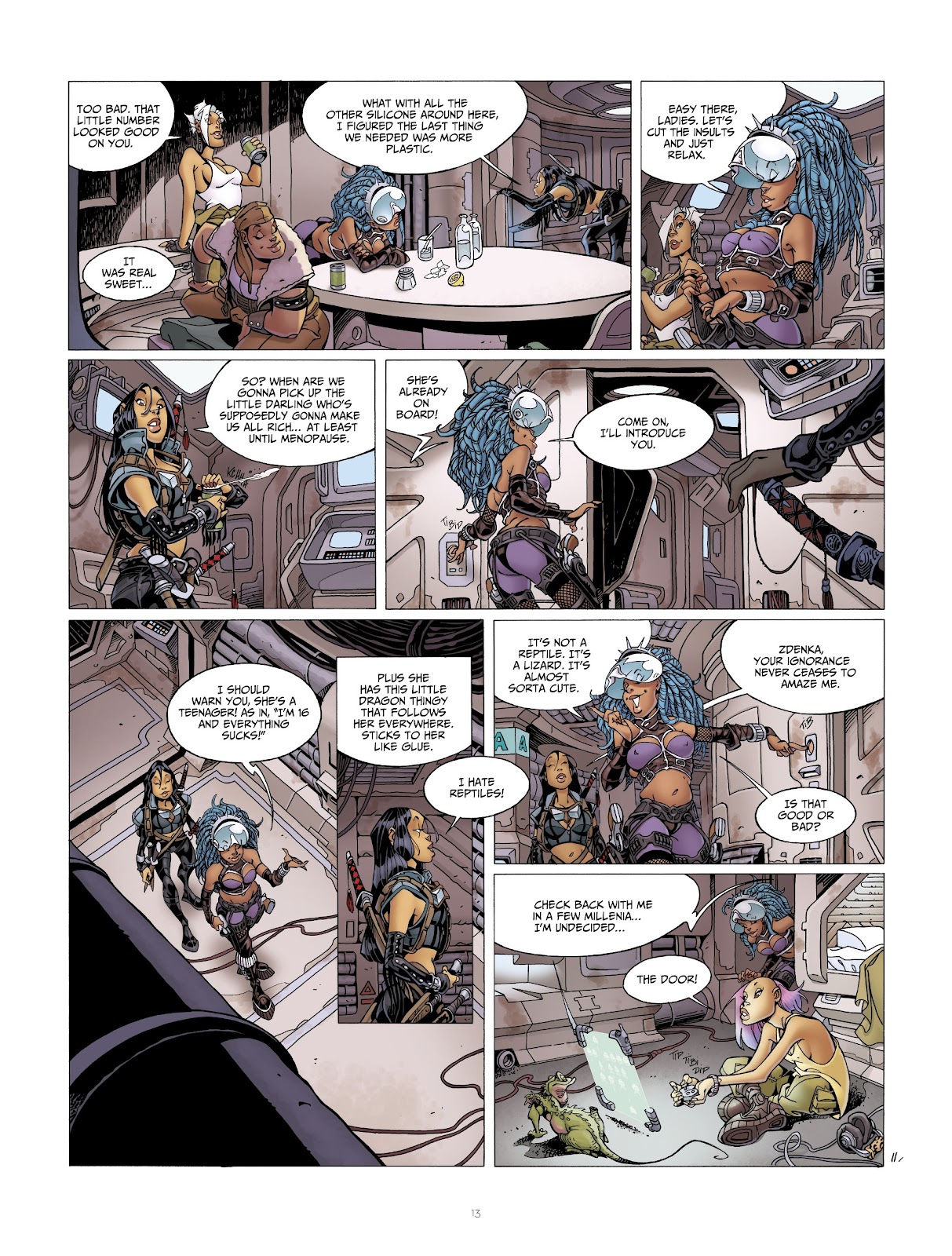 Gunblast Girls issue TPB 1 - Page 13
