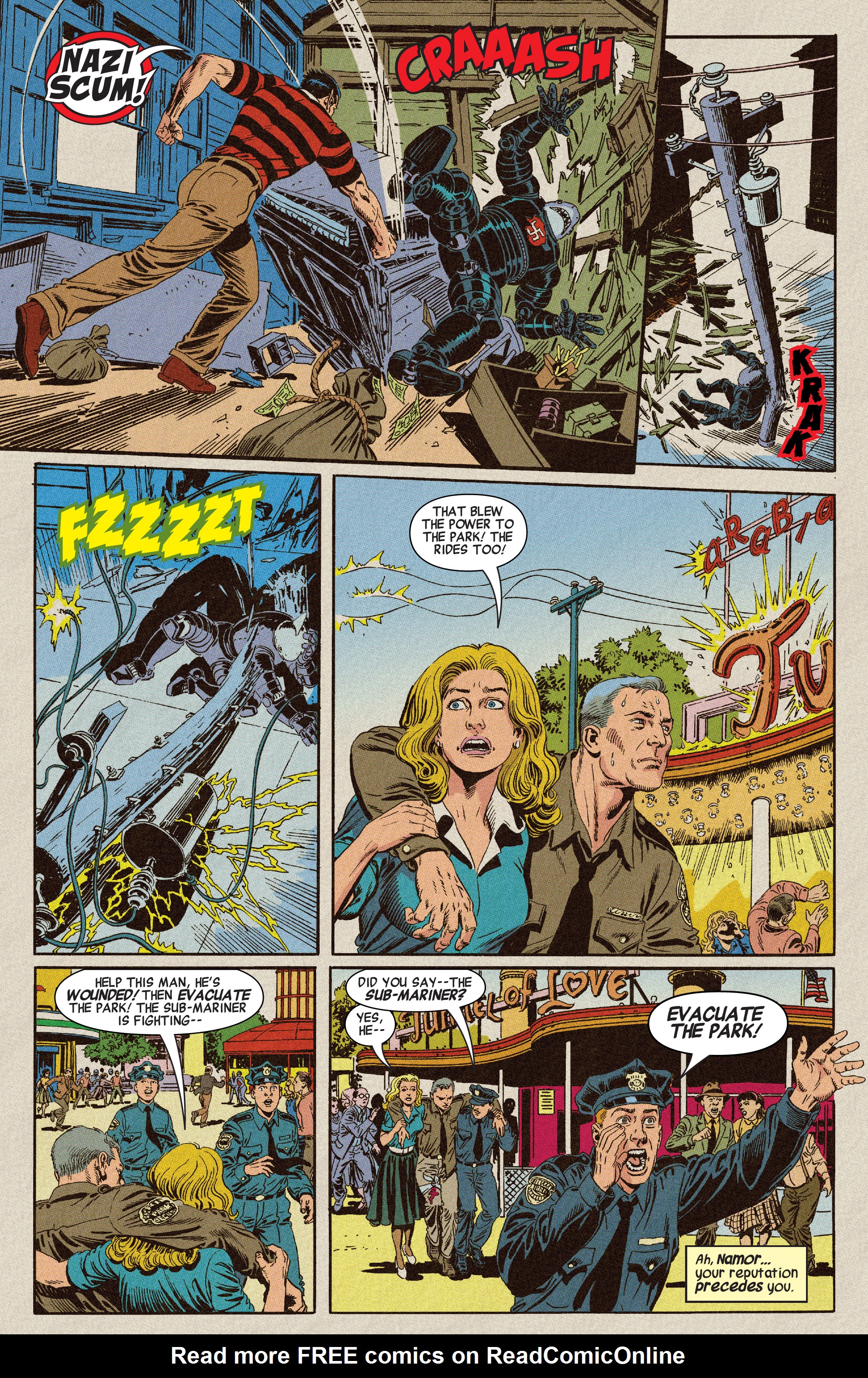 Read online Marvels Snapshot comic -  Issue # Sub-Mariner - 14