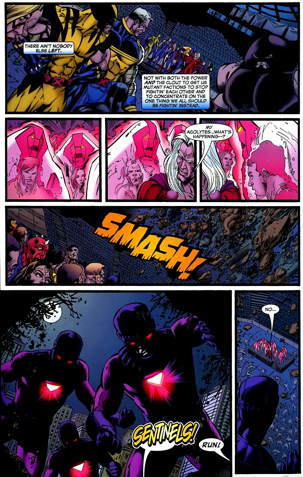 Read online Weapon X: Days of Future Now comic -  Issue #4 - 11