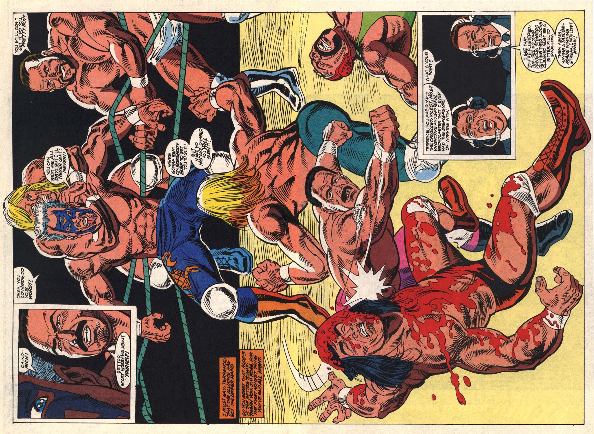 Read online WCW World Championship Wrestling comic -  Issue #5 - 23