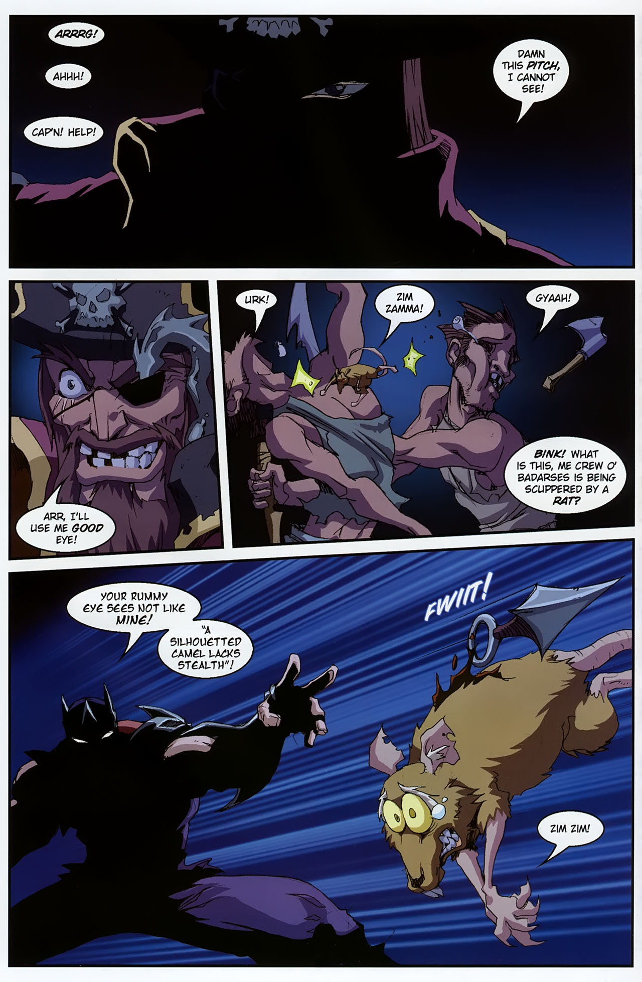 Read online Pirates vs. Ninjas II comic -  Issue #7 - 8