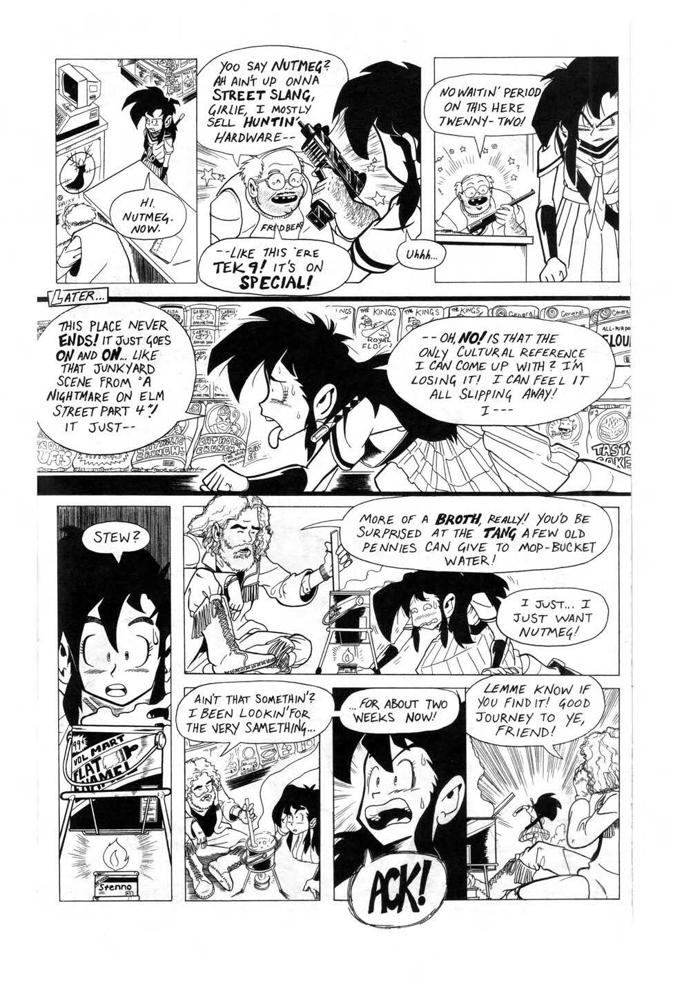 Read online Ninja High School (1986) comic -  Issue #72 - 21