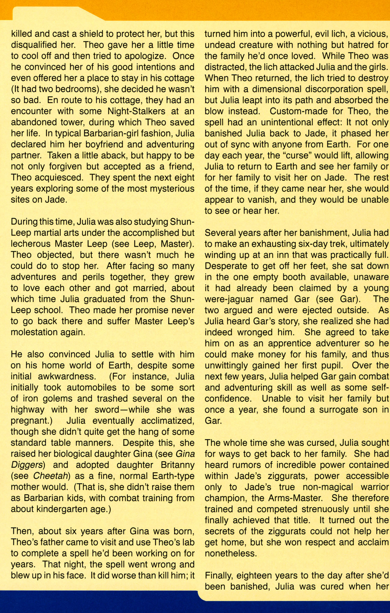 Read online Gold Digger Sourcebook: The Official Handbook of the GD Universe comic -  Issue #7 - 19