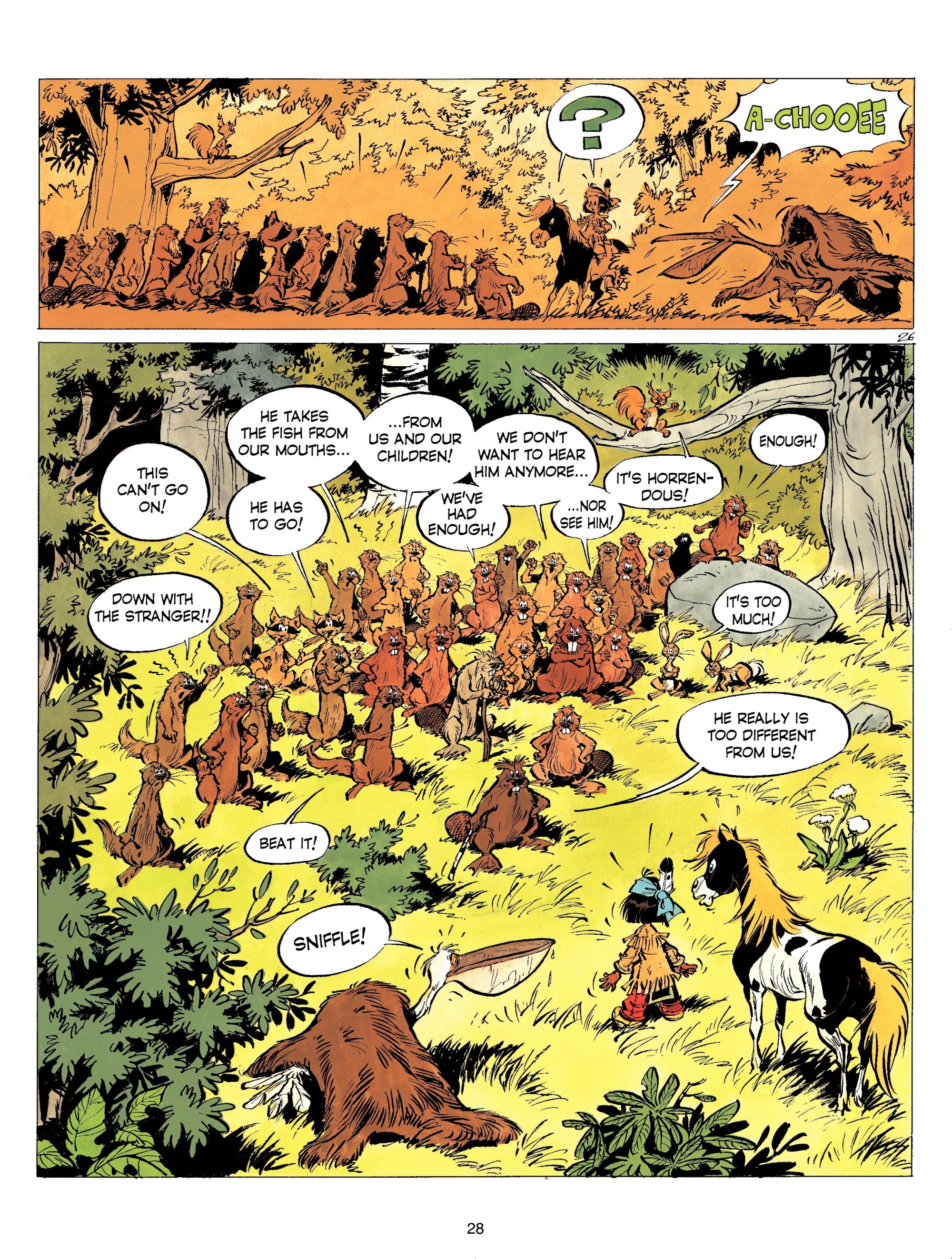 Read online Yakari comic -  Issue #5 - 28