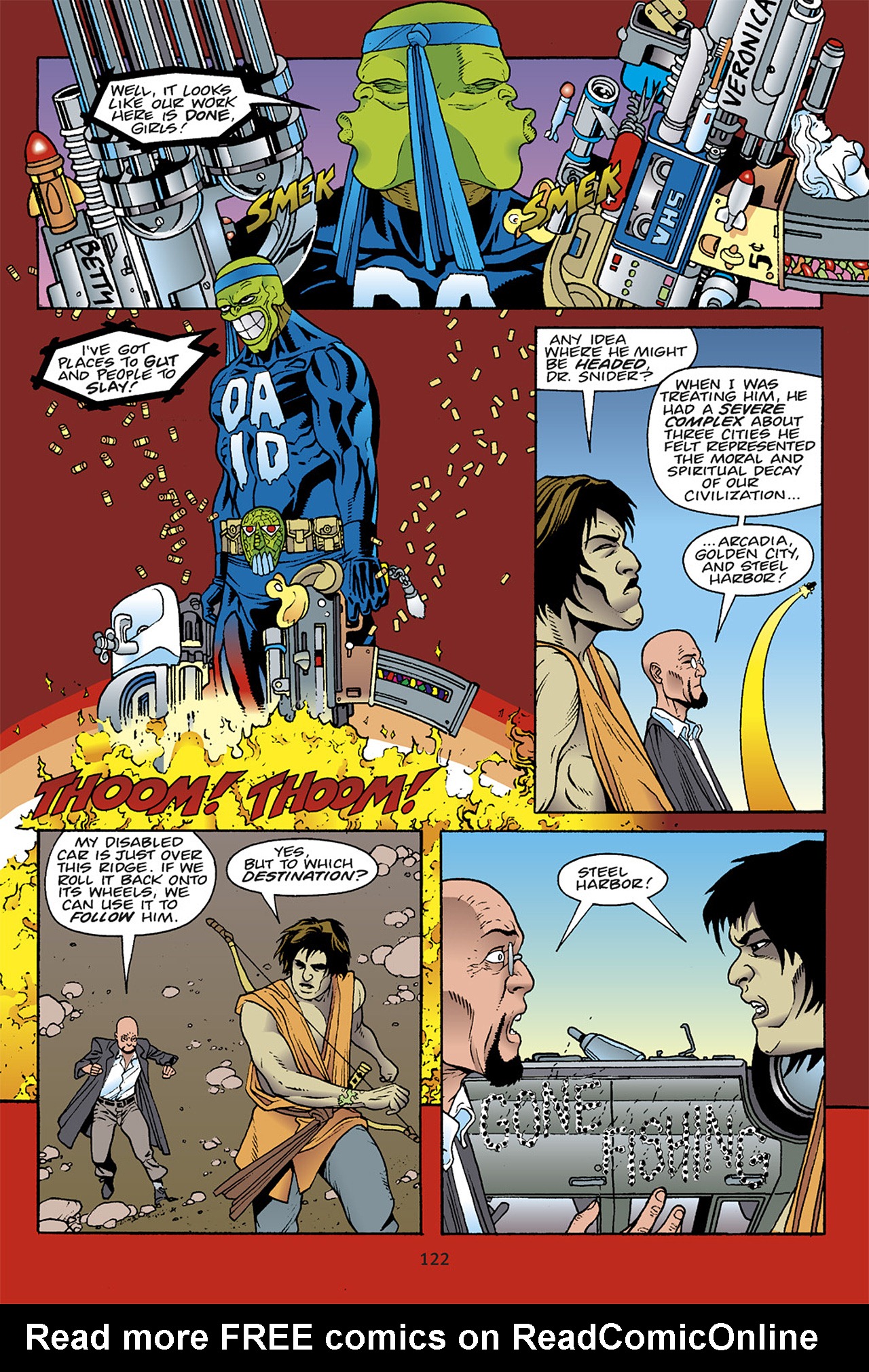 Read online The Mask Omnibus comic -  Issue # _TPB 2 - 121