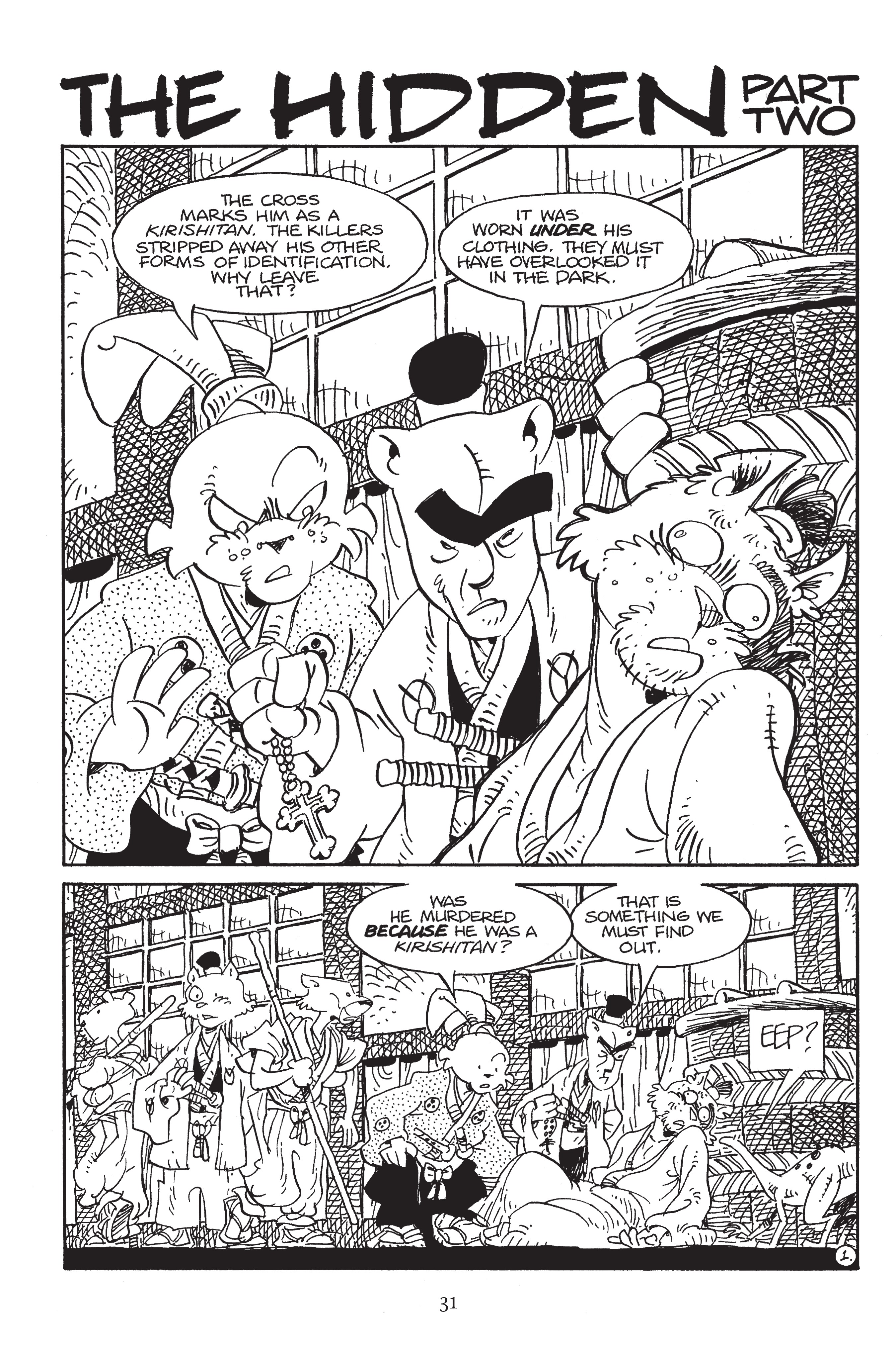 Read online Usagi Yojimbo: The Hidden comic -  Issue # _TPB (Part 1) - 31