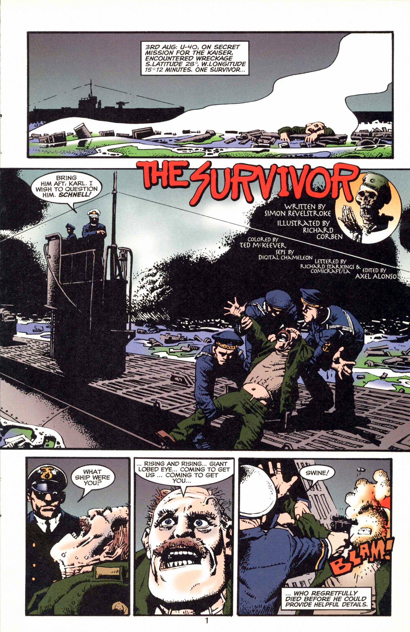 Read online Weird War Tales (1997) comic -  Issue #1 - 4