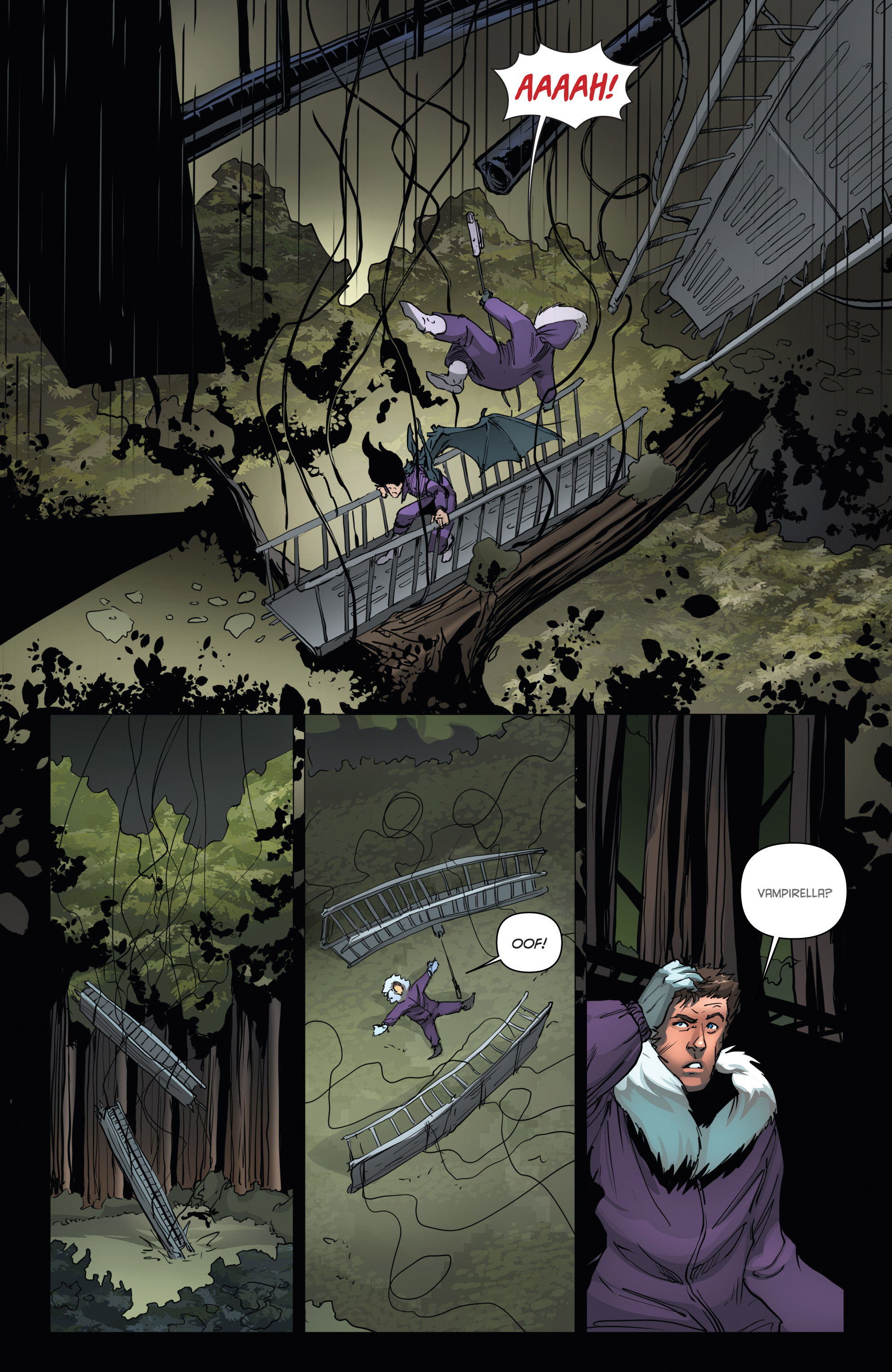 Read online Aliens/Vampirella comic -  Issue #4 - 19