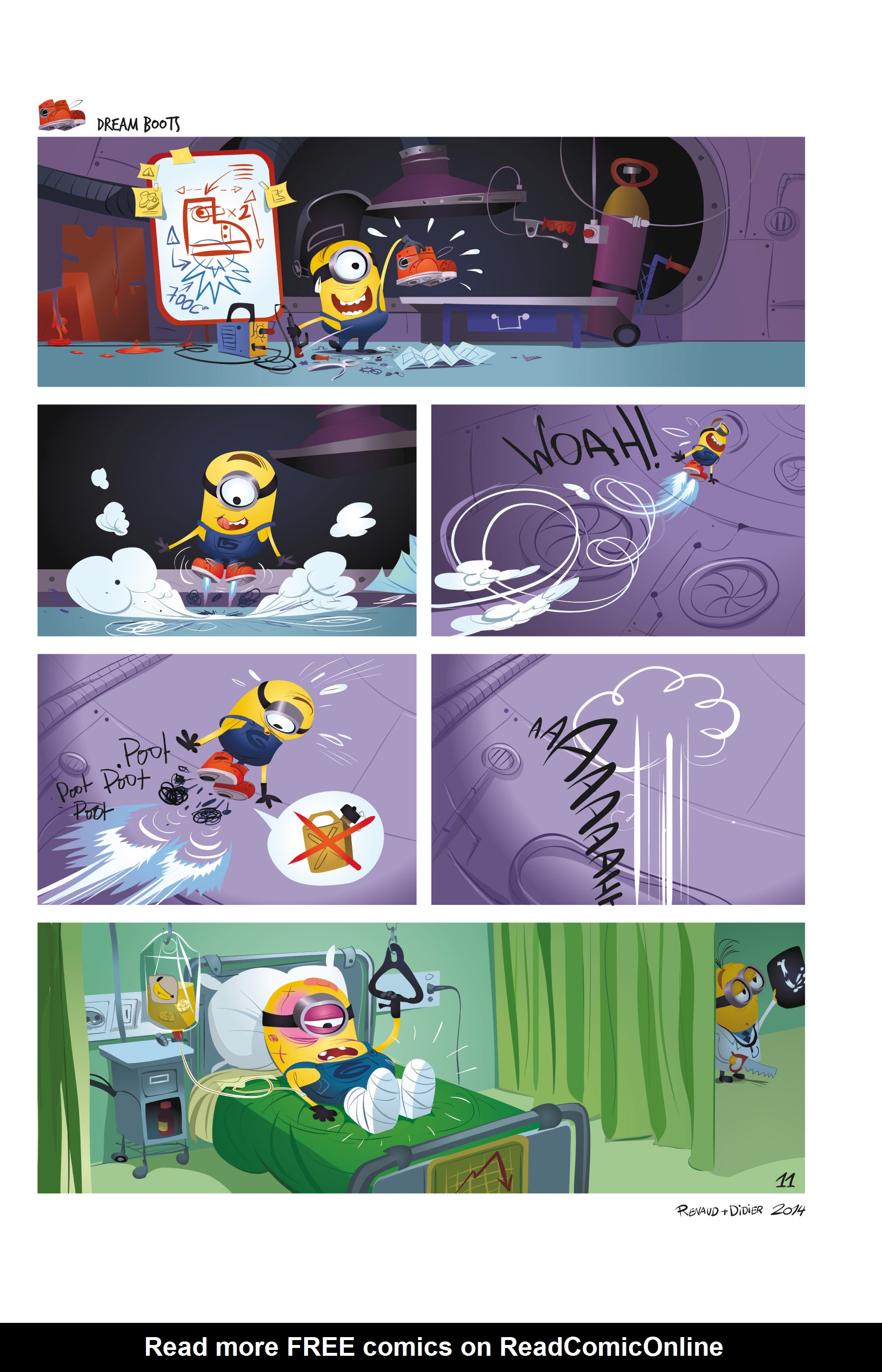 Read online Minions comic -  Issue #1 - 19