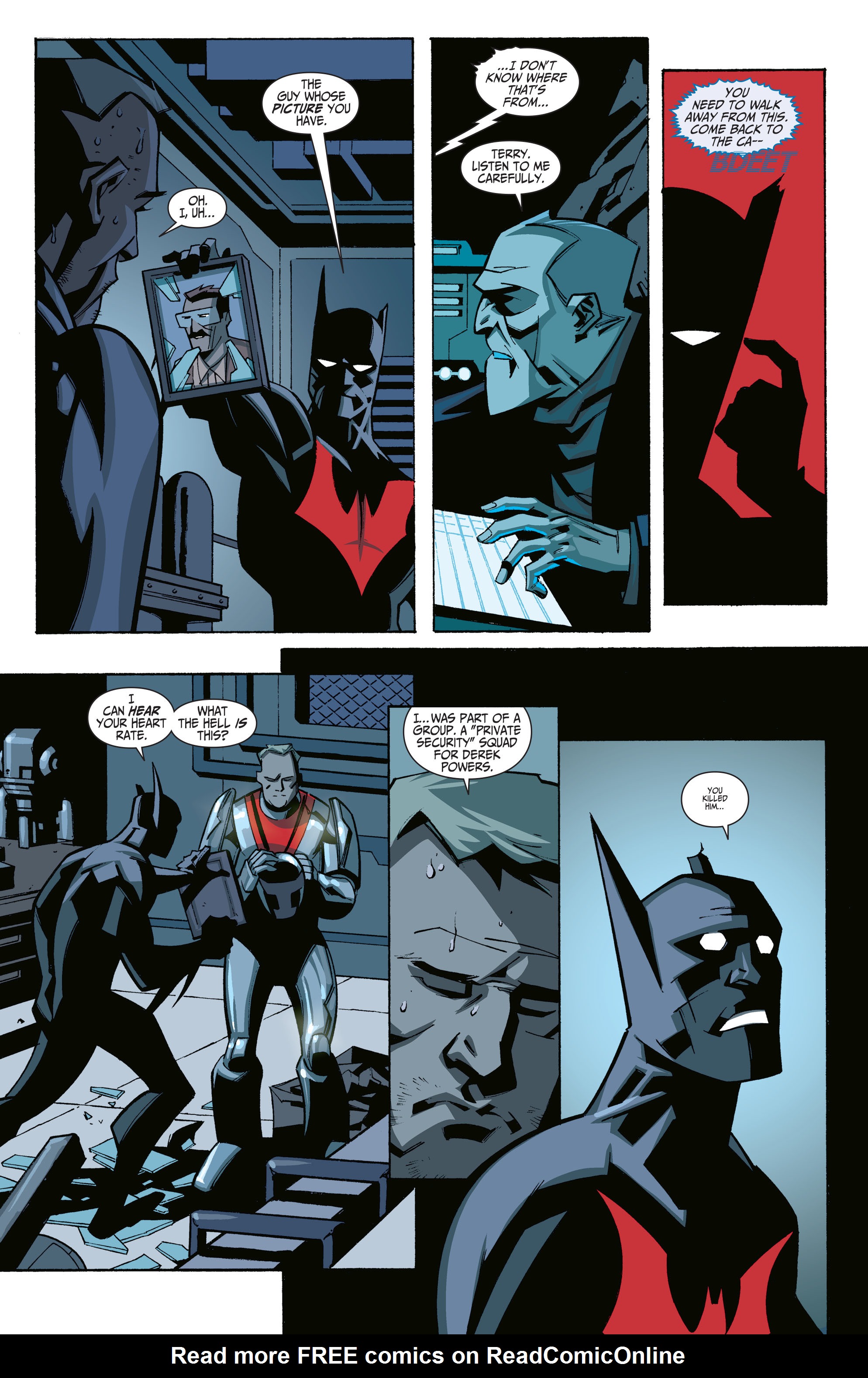 Read online Batman Beyond 2.0 comic -  Issue # _TPB 3 (Part 1) - 26