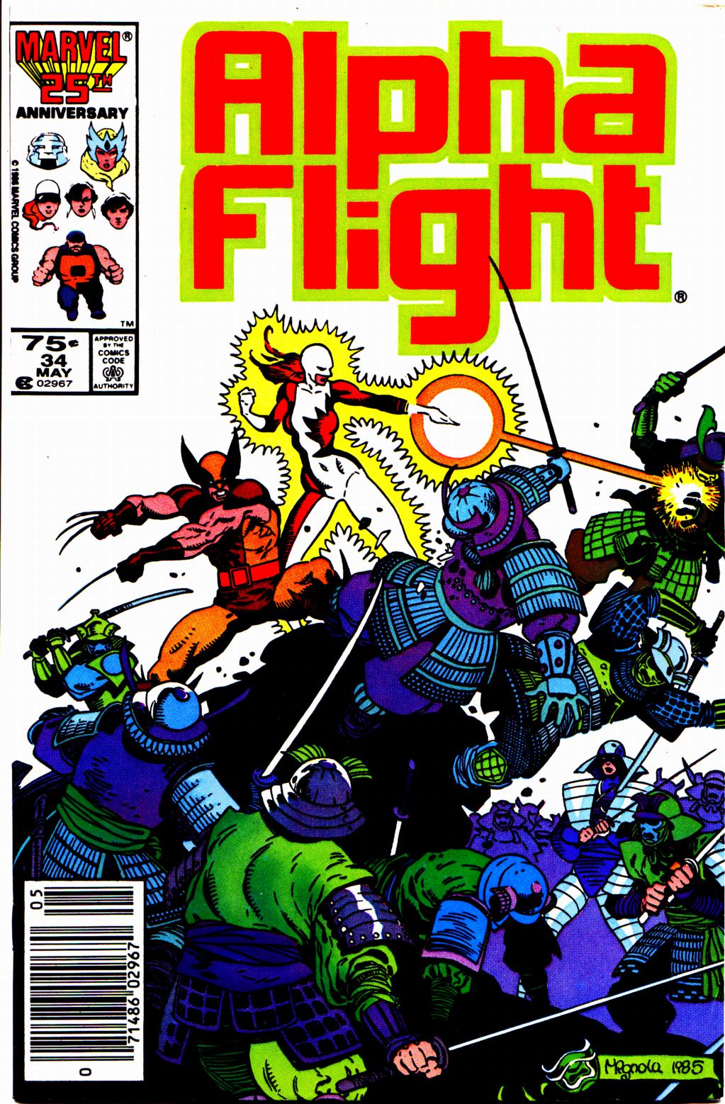 Read online Alpha Flight (1983) comic -  Issue #34 - 1