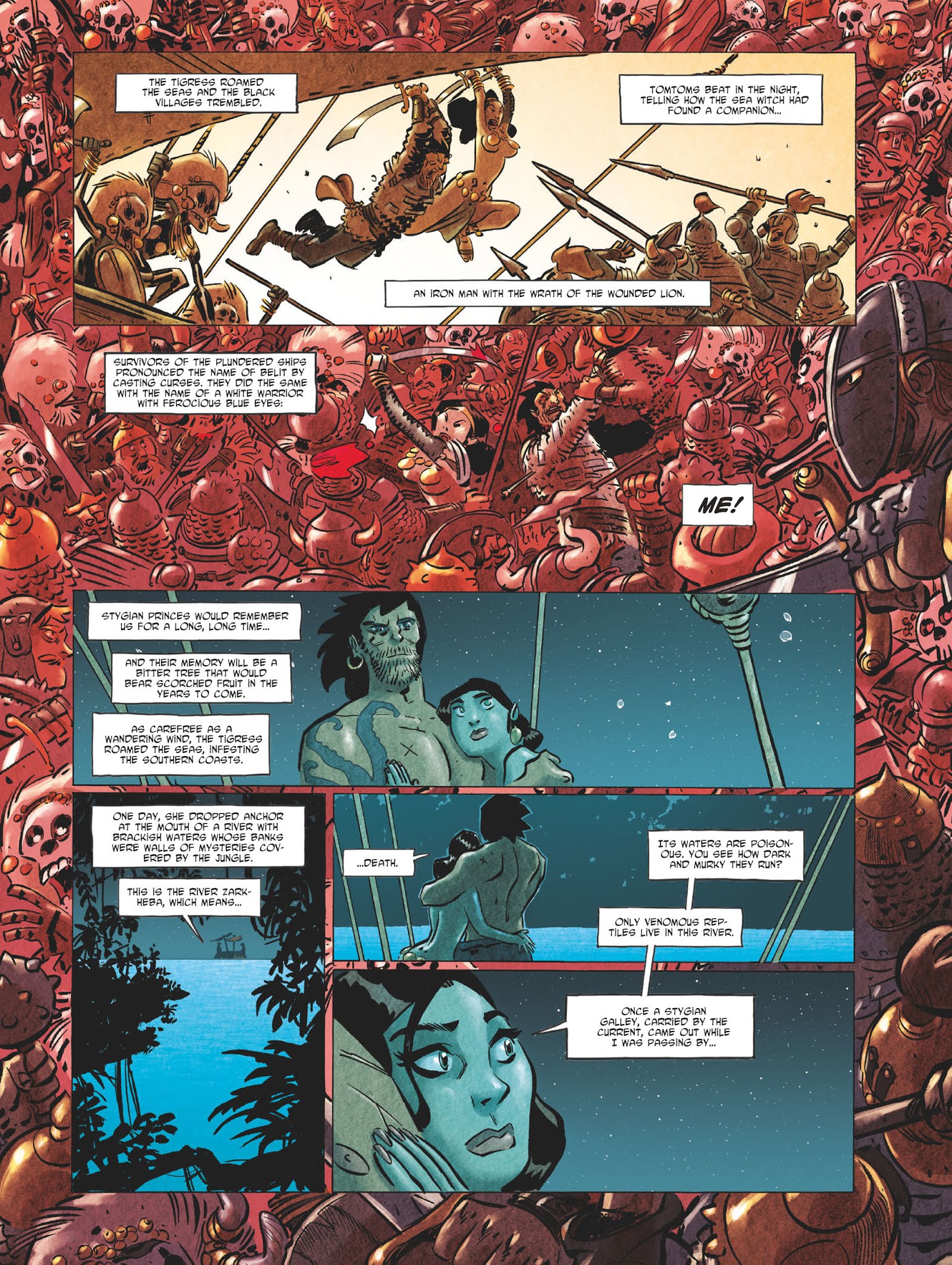 Read online Conan le Cimmérien - La Reine de la côte noire comic -  Issue #1 - 19