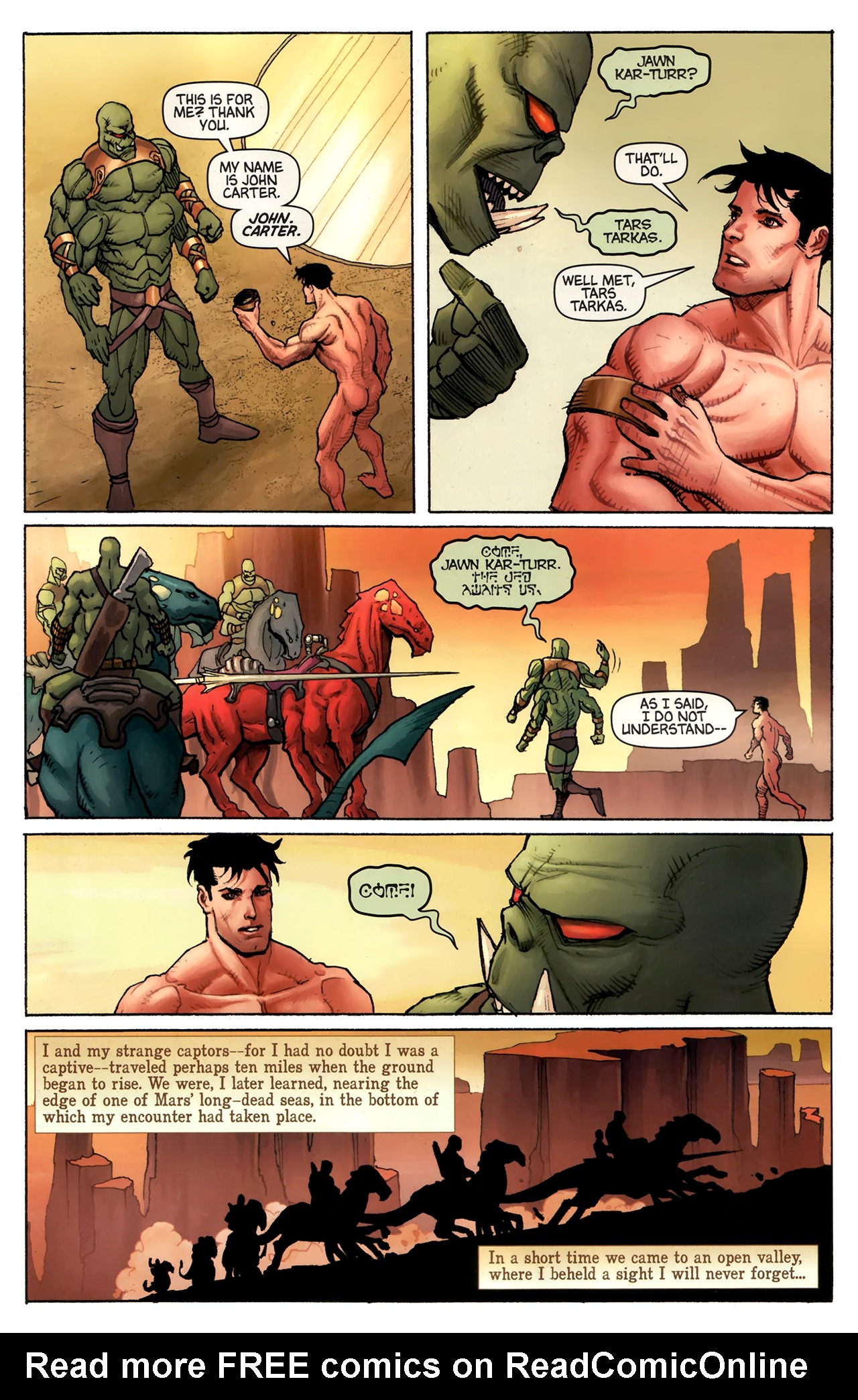 Read online Warlord of Mars comic -  Issue #3 - 10