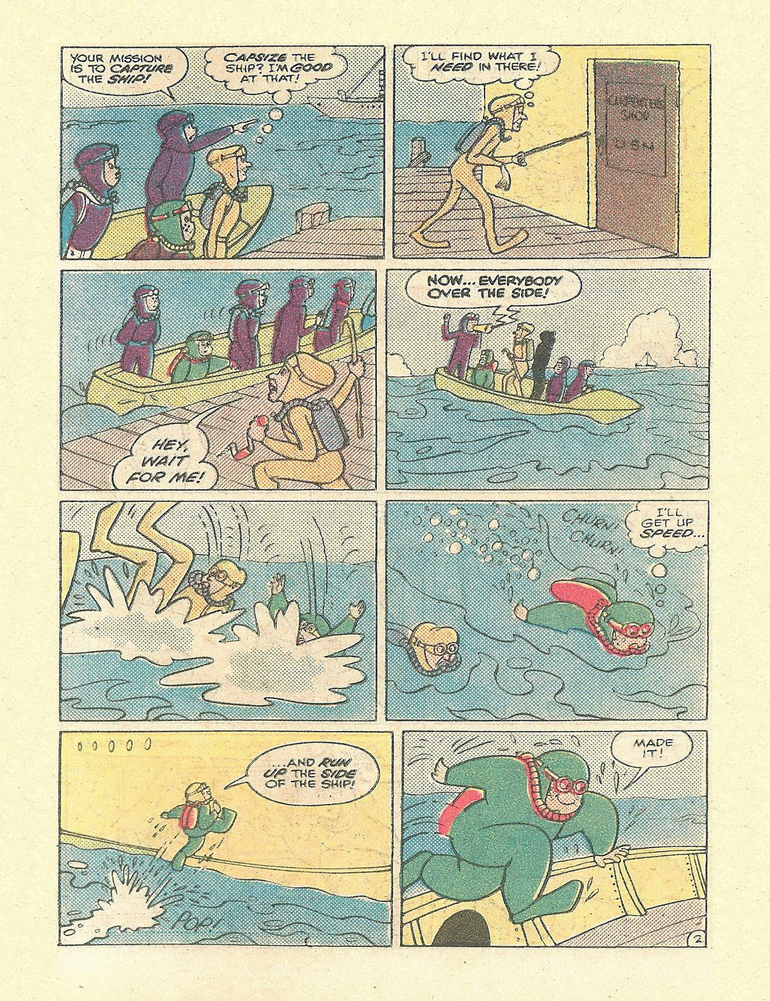 Read online Richie Rich Digest Stories comic -  Issue #13 - 59