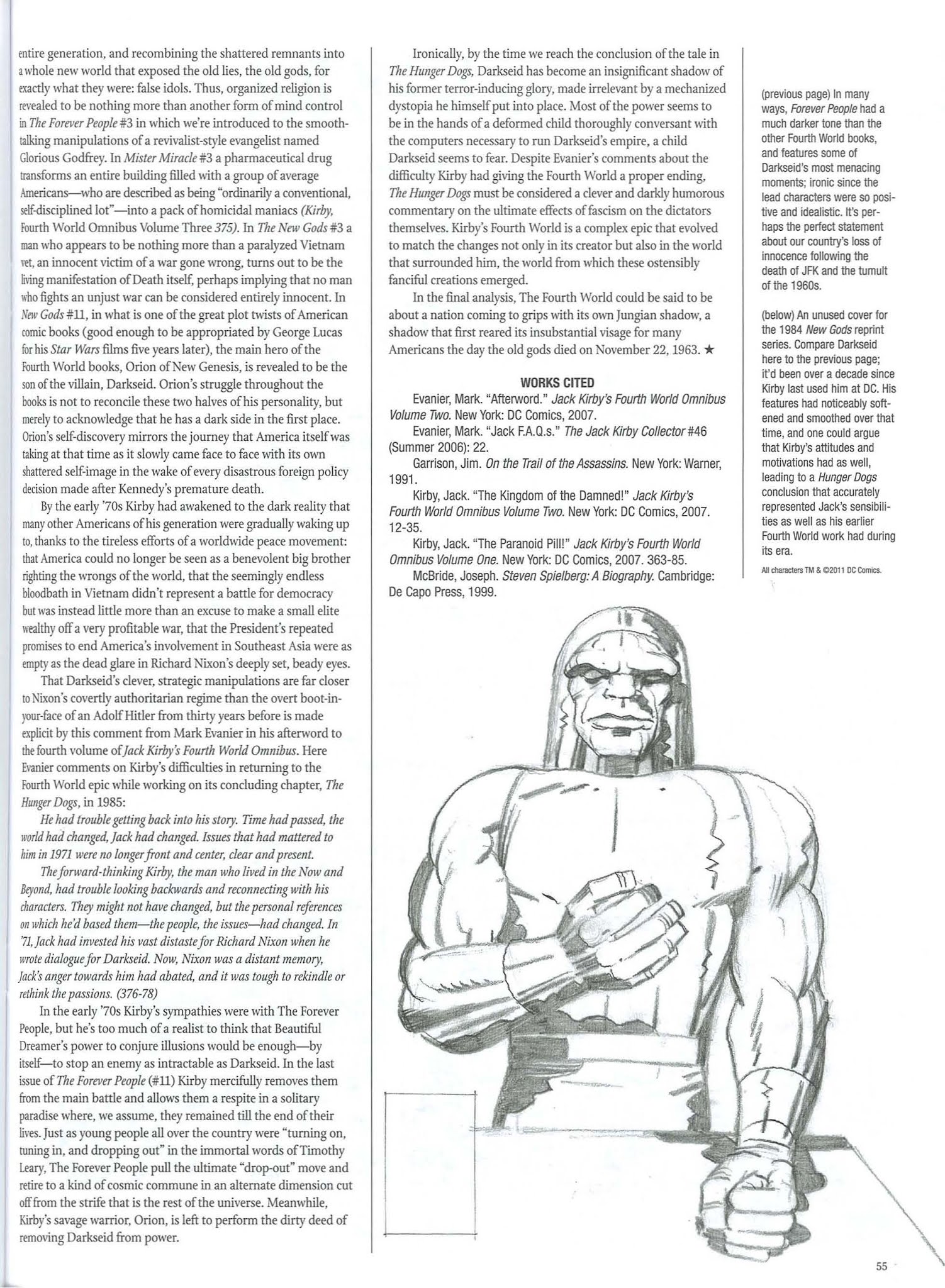 Read online The Jack Kirby Collector comic -  Issue #57 - 57