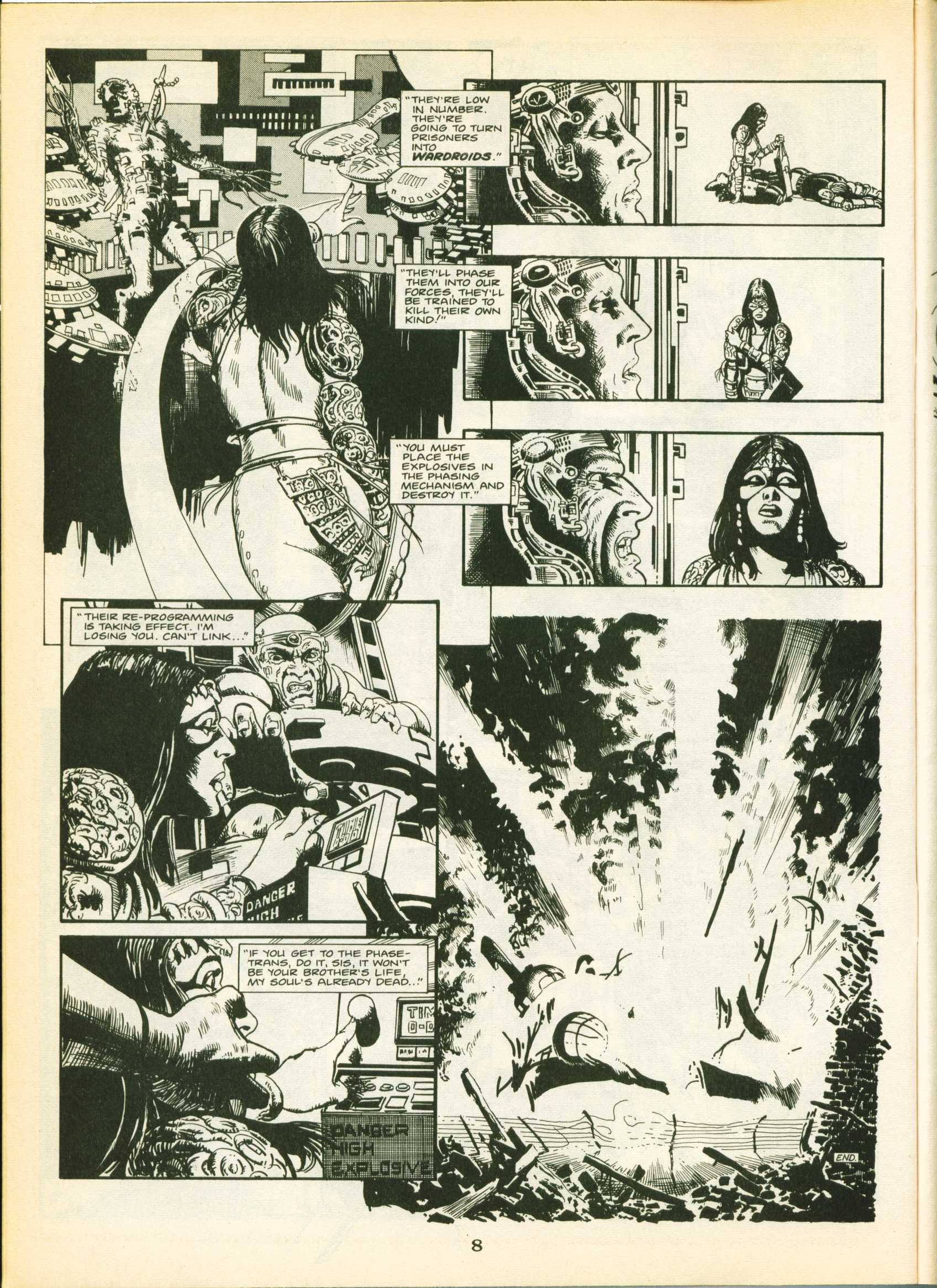 Read online Warrior comic -  Issue #22 - 8