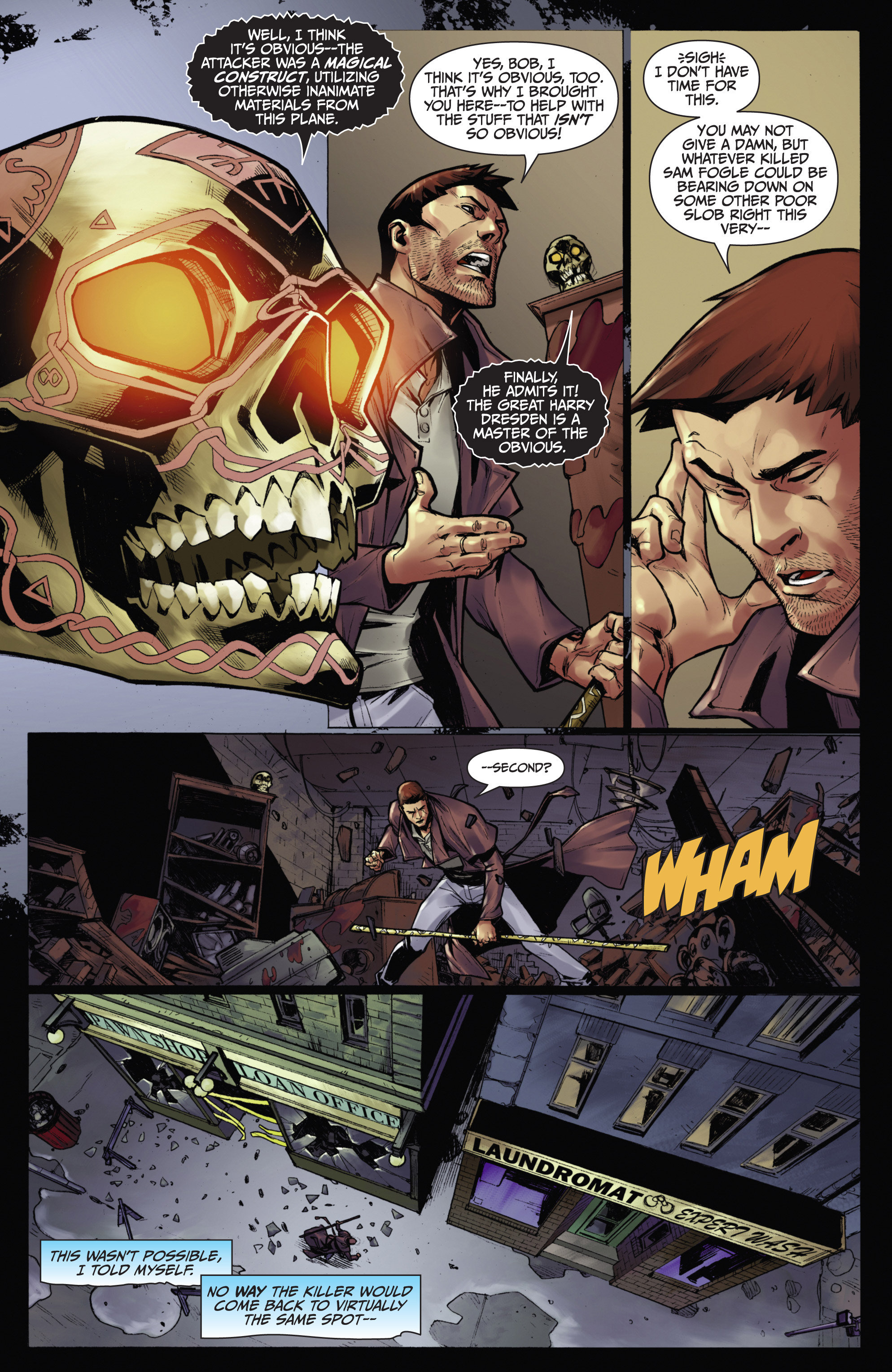 Read online Jim Butcher's The Dresden Files: Down Town comic -  Issue # _TPB - 31