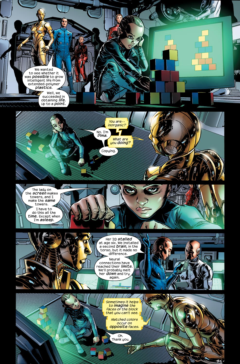 Read online Ultimate Vision comic -  Issue #1 - 13