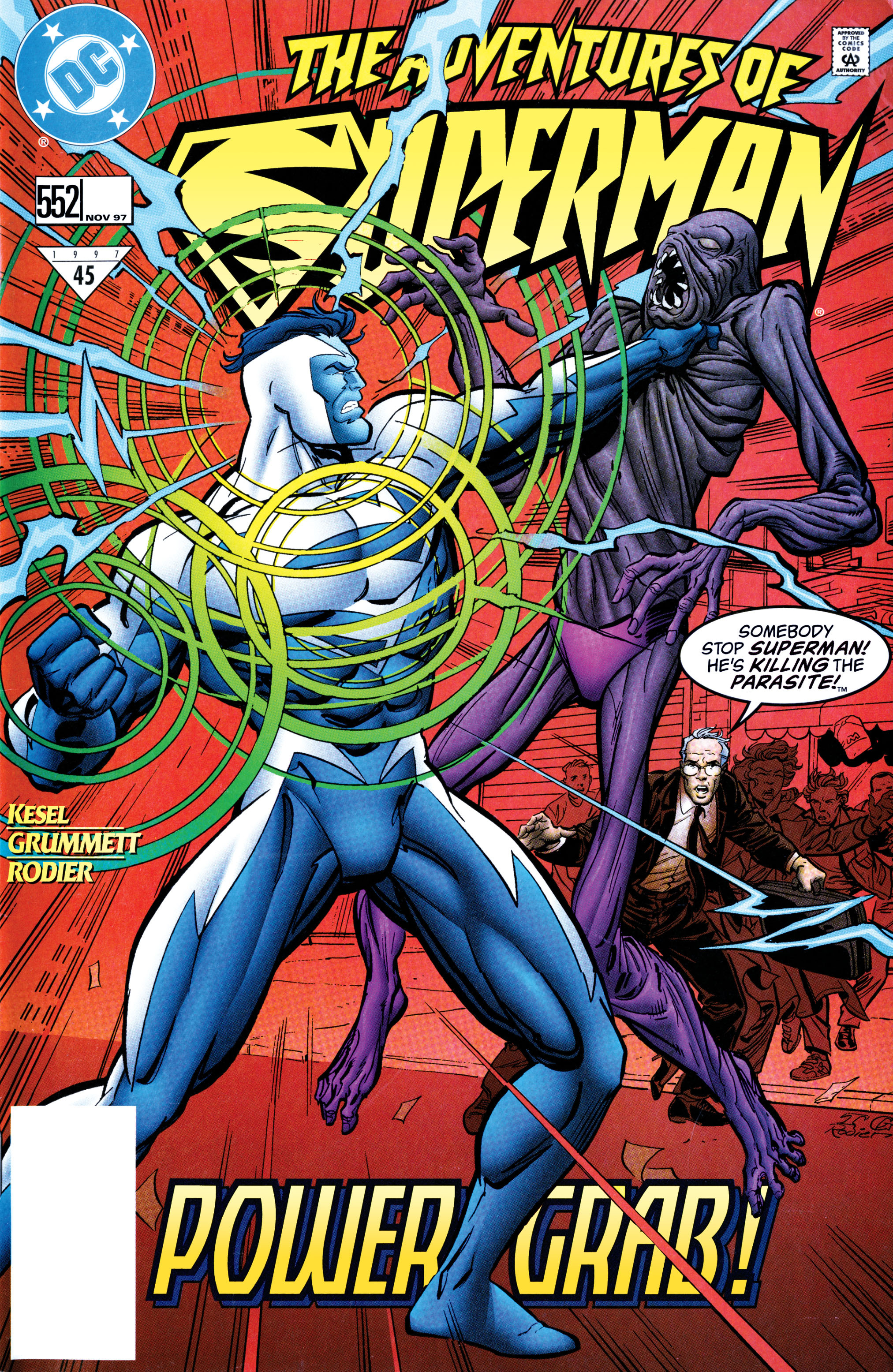 Read online Adventures of Superman (1987) comic -  Issue #552 - 1