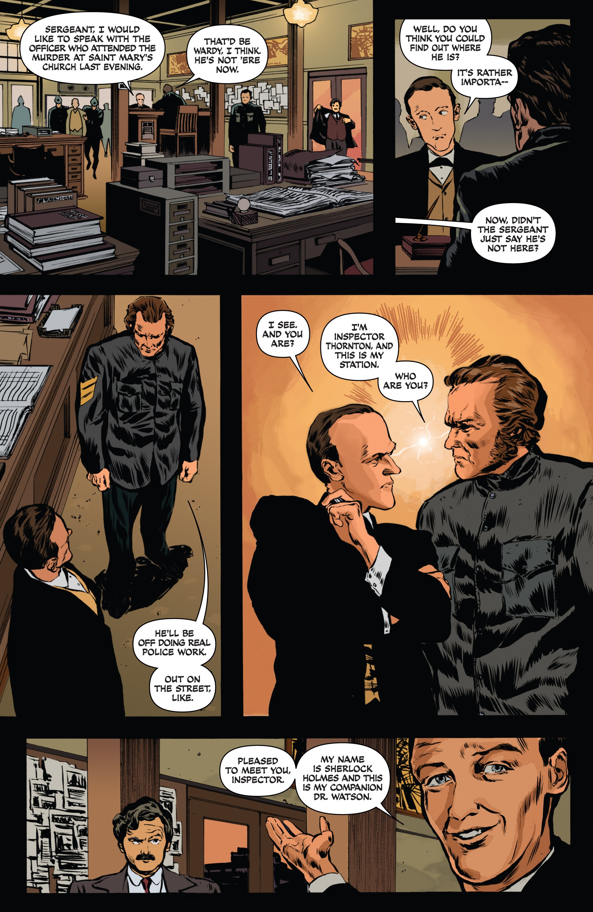 Read online Sherlock Holmes: The Liverpool Demon comic -  Issue #2 - 12