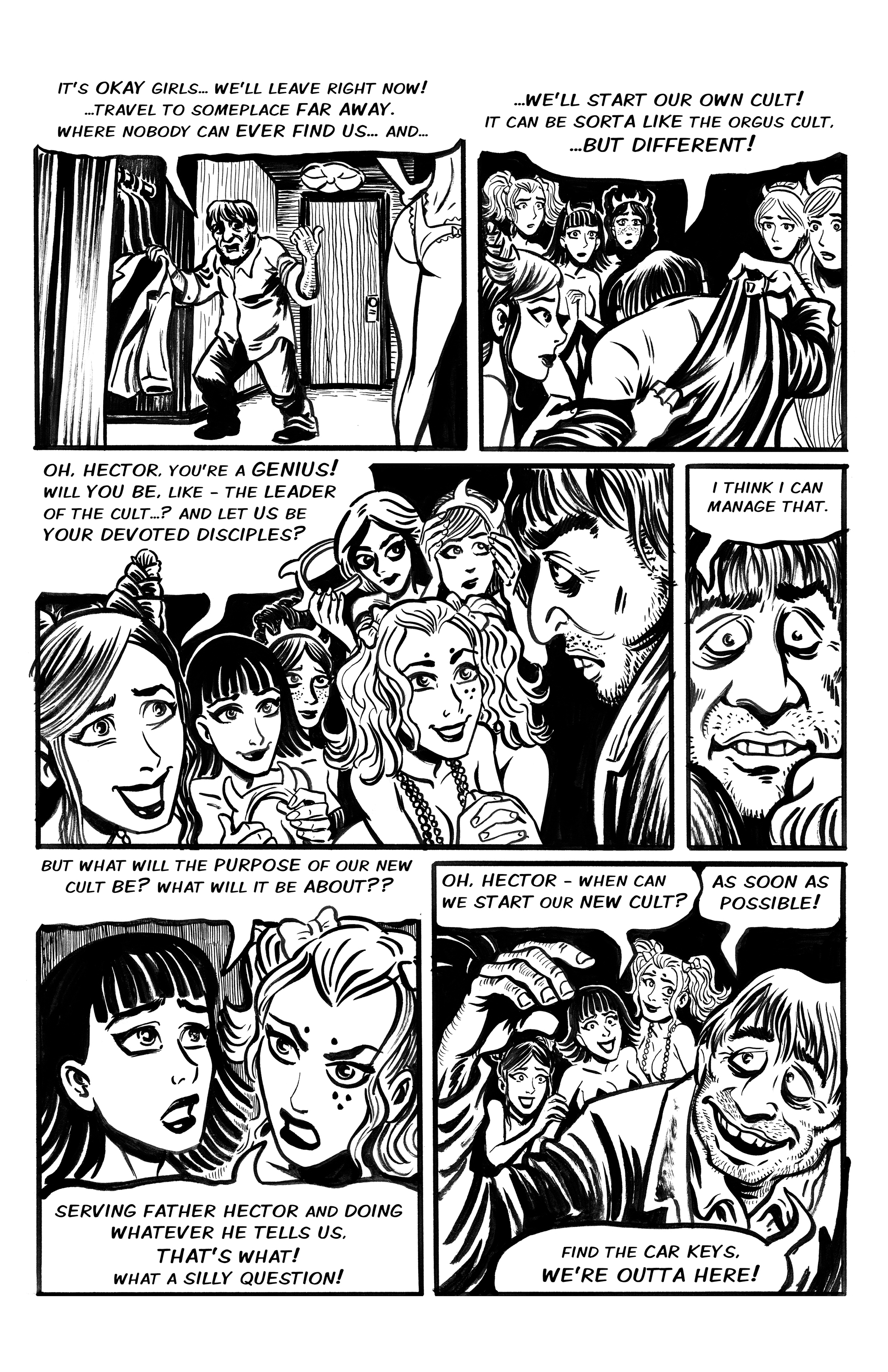 Read online Wulf and Batsy: Magnum Orgus comic -  Issue #8 - 73
