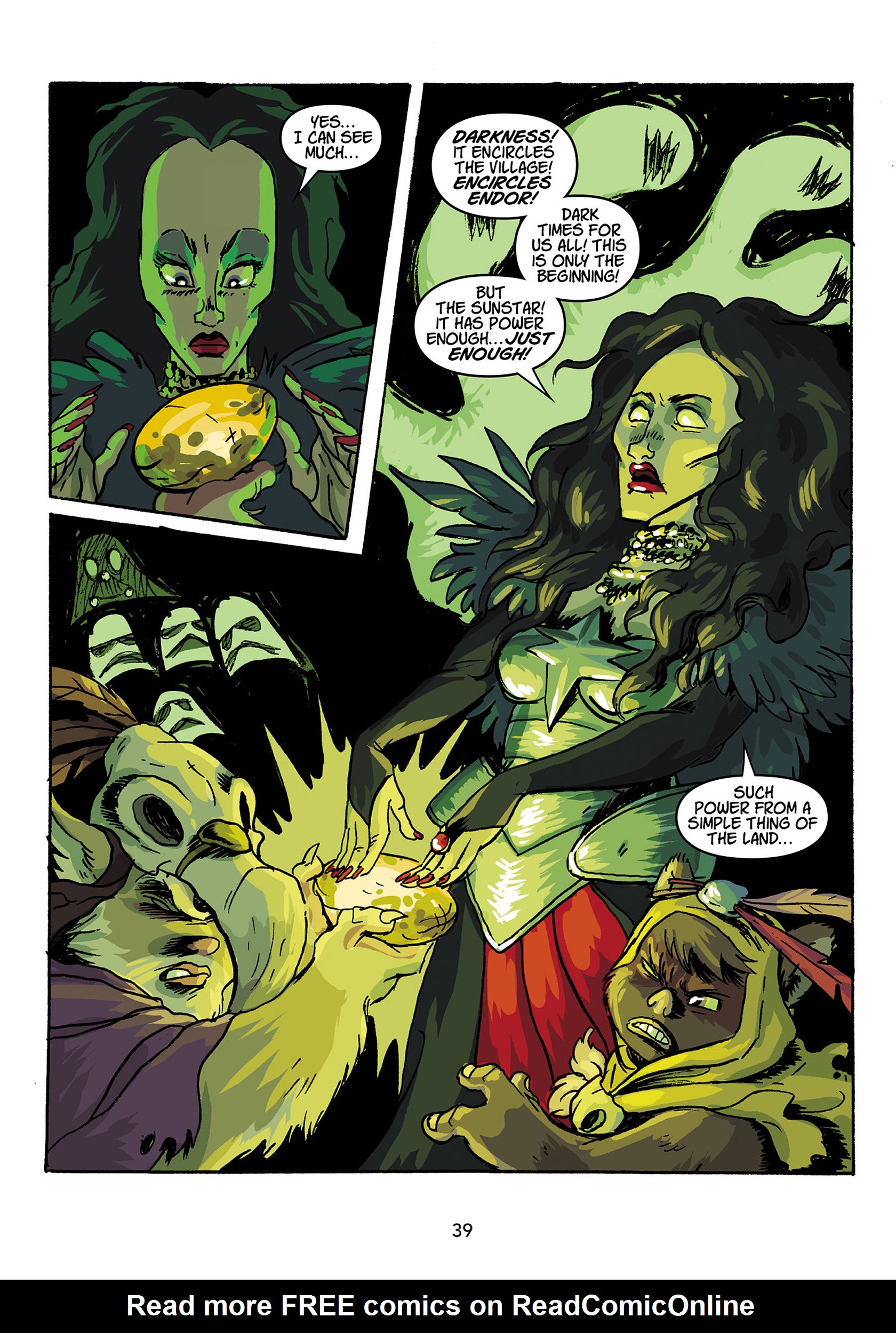 Read online Star Wars: Ewoks - Shadows of Endor comic -  Issue # TPB - 40