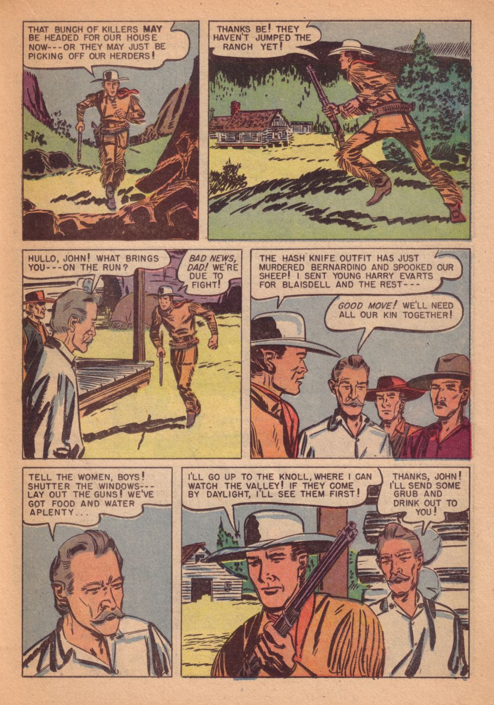 Read online Four Color Comics comic -  Issue #616 - 19