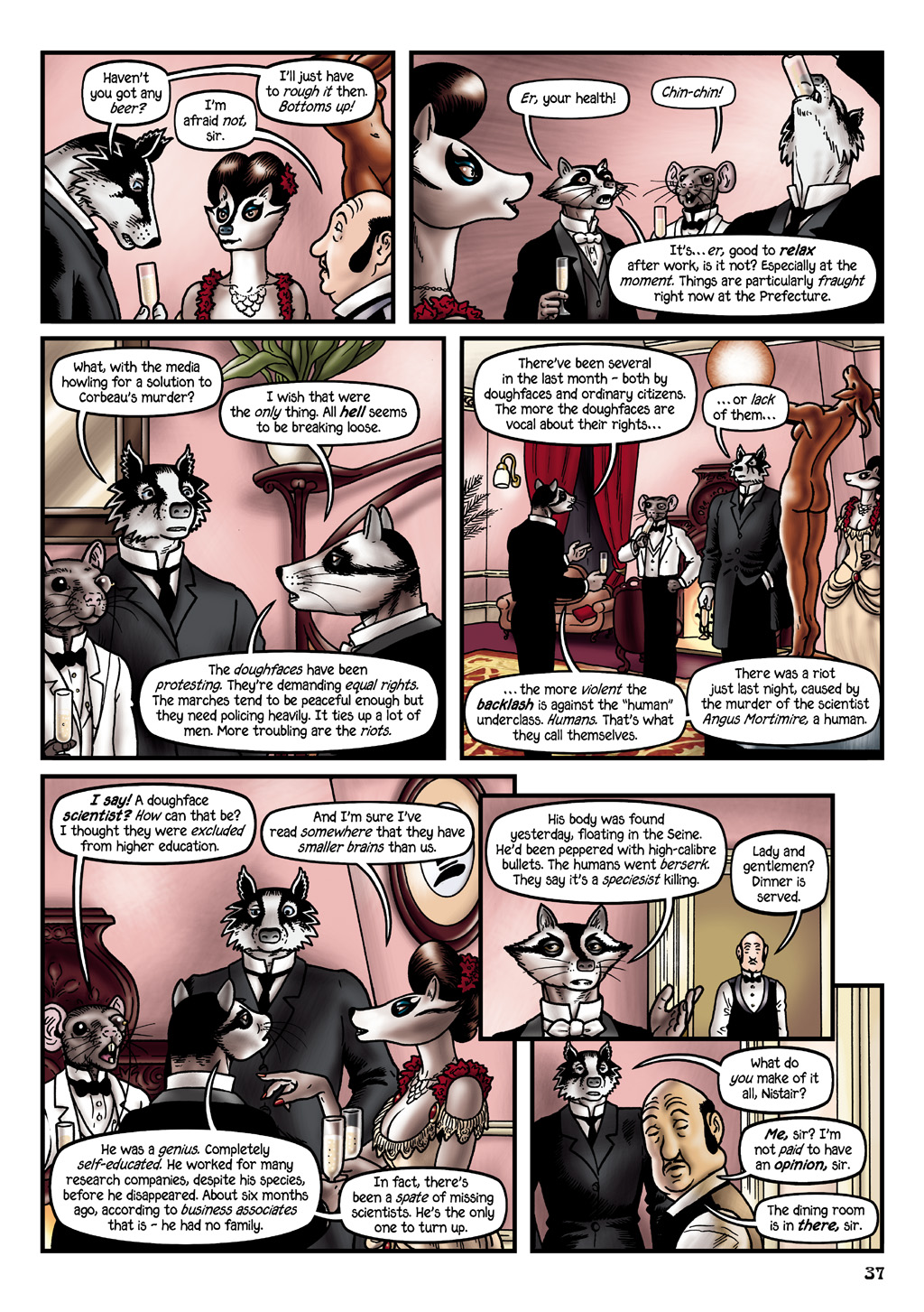 Read online Grandville Bête Noire comic -  Issue # TPB - 40