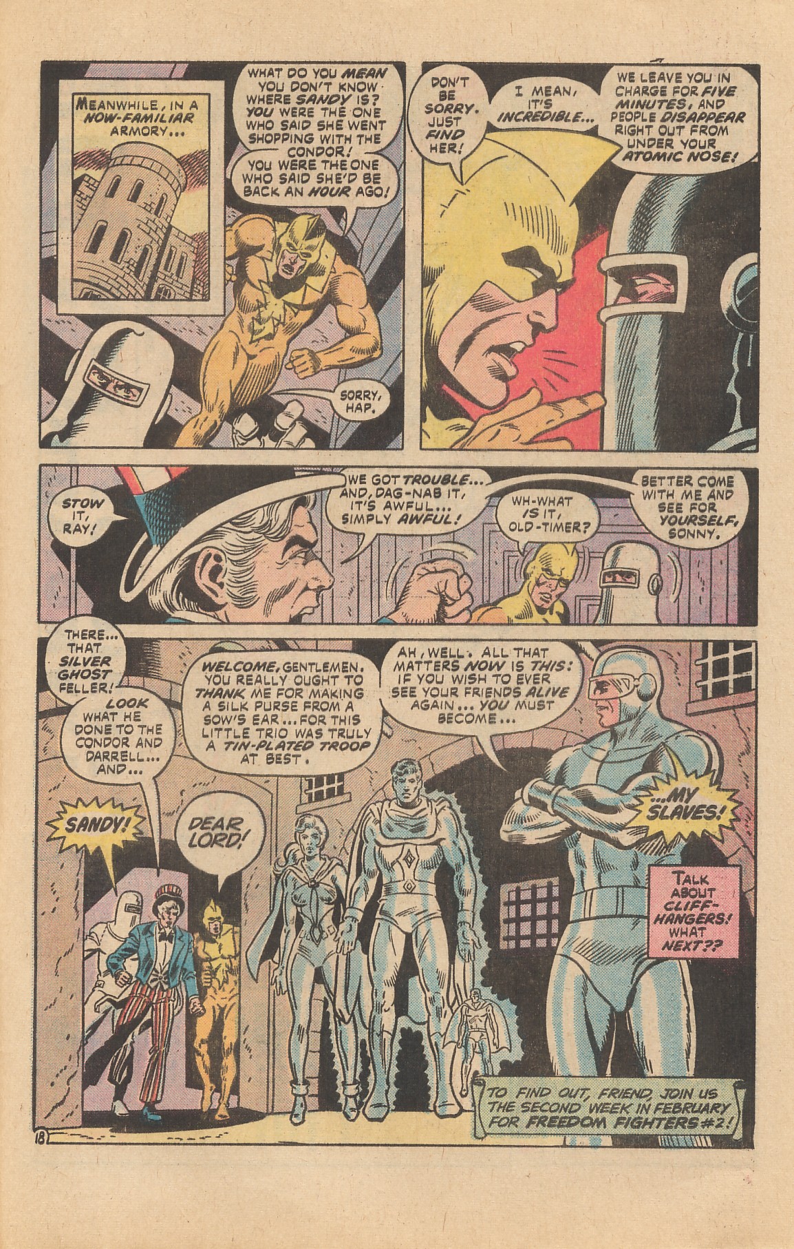 Freedom Fighters (1976) Issue #1 #1 - English 33