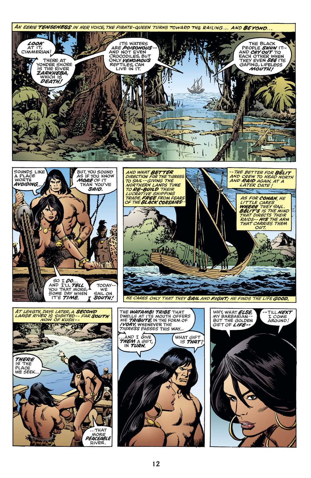 Read online The Chronicles of Conan comic -  Issue # TPB 9 (Part 1) - 12