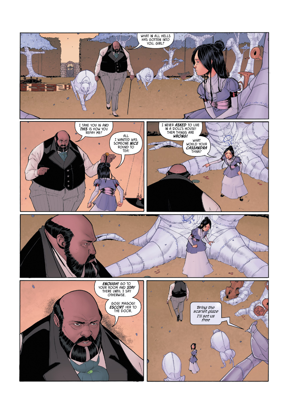 Read online Porcelain: A Gothic Fairy Tale comic -  Issue # TPB - 51