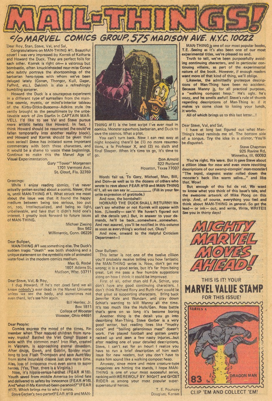 Read online Man-Thing (1974) comic -  Issue #5 - 13