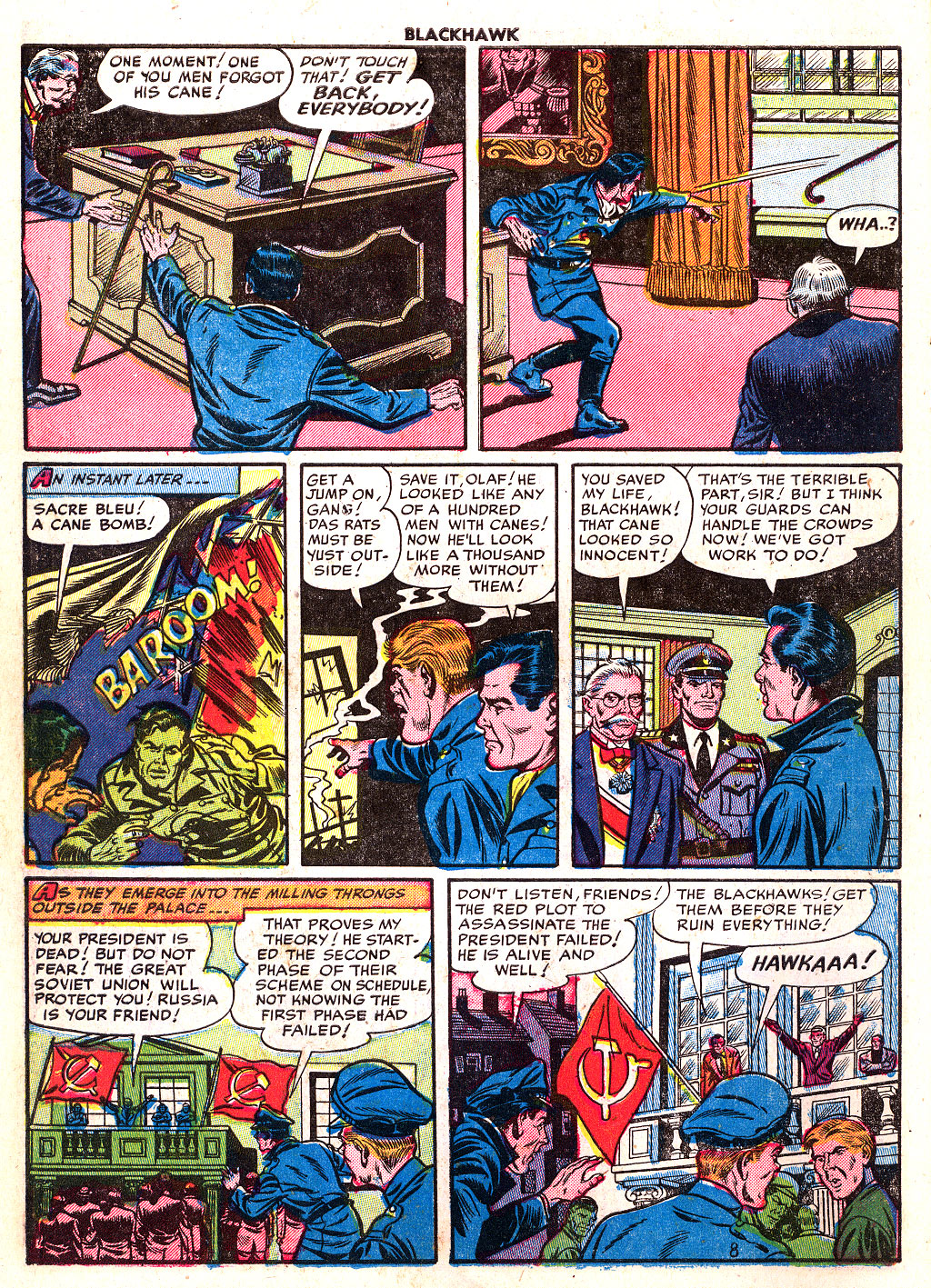 Read online Blackhawk (1957) comic -  Issue #61 - 10