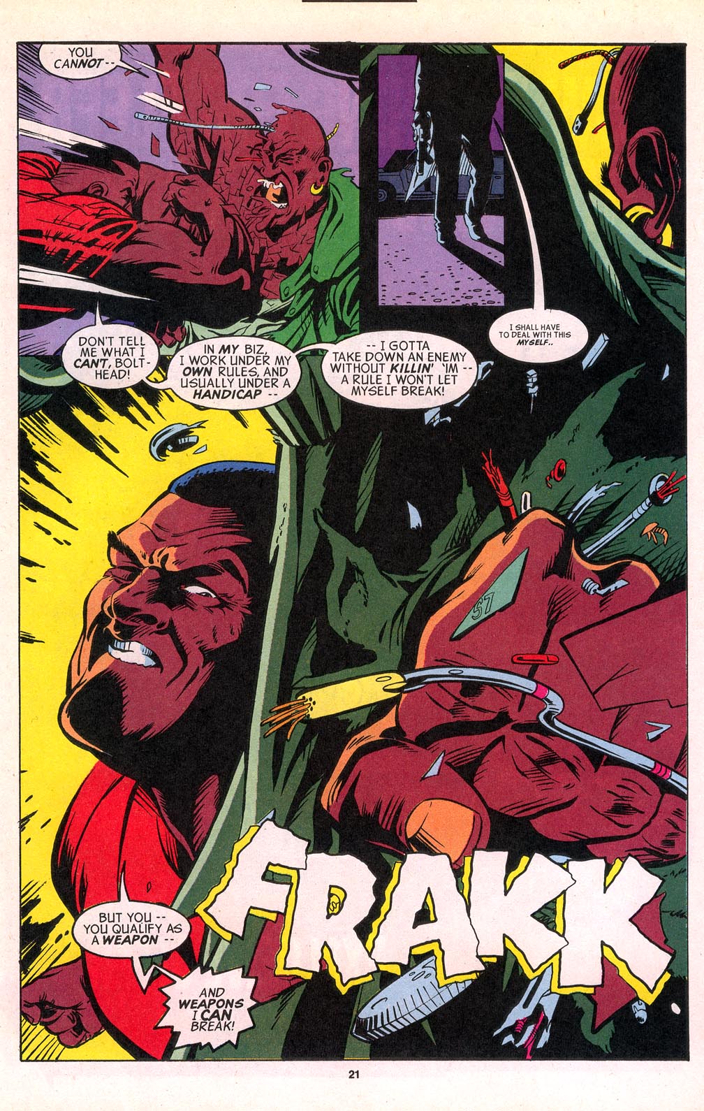Read online Cage (1992) comic -  Issue #13 - 17
