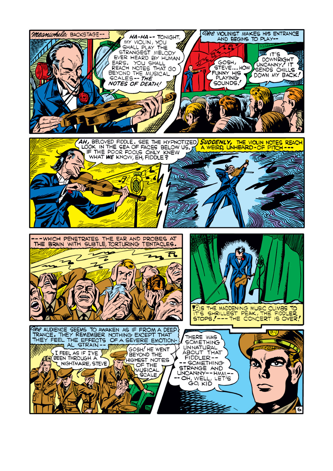 Read online Captain America Comics comic -  Issue #7 - 39