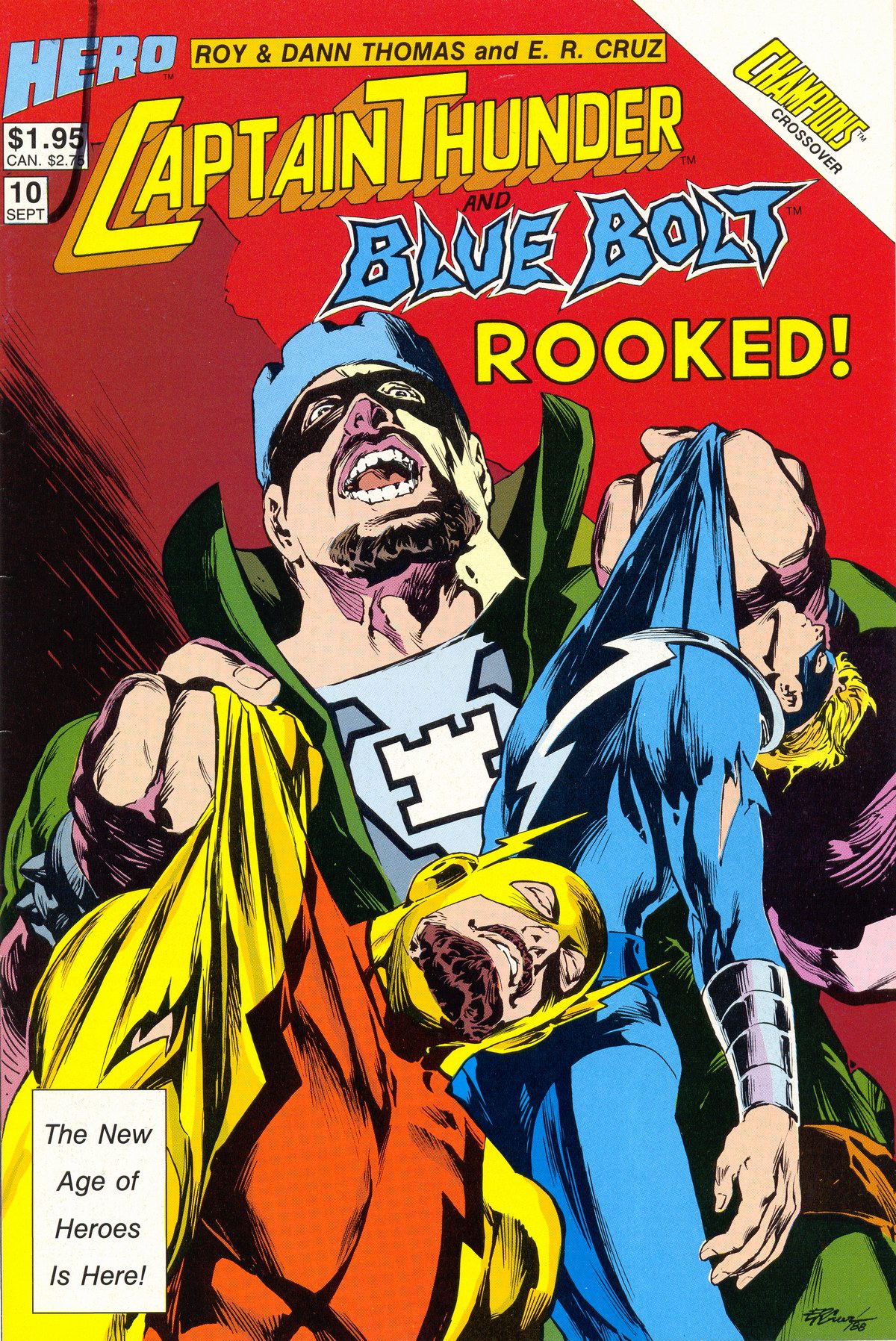 Read online Captain Thunder and Blue Bolt comic -  Issue #10 - 1