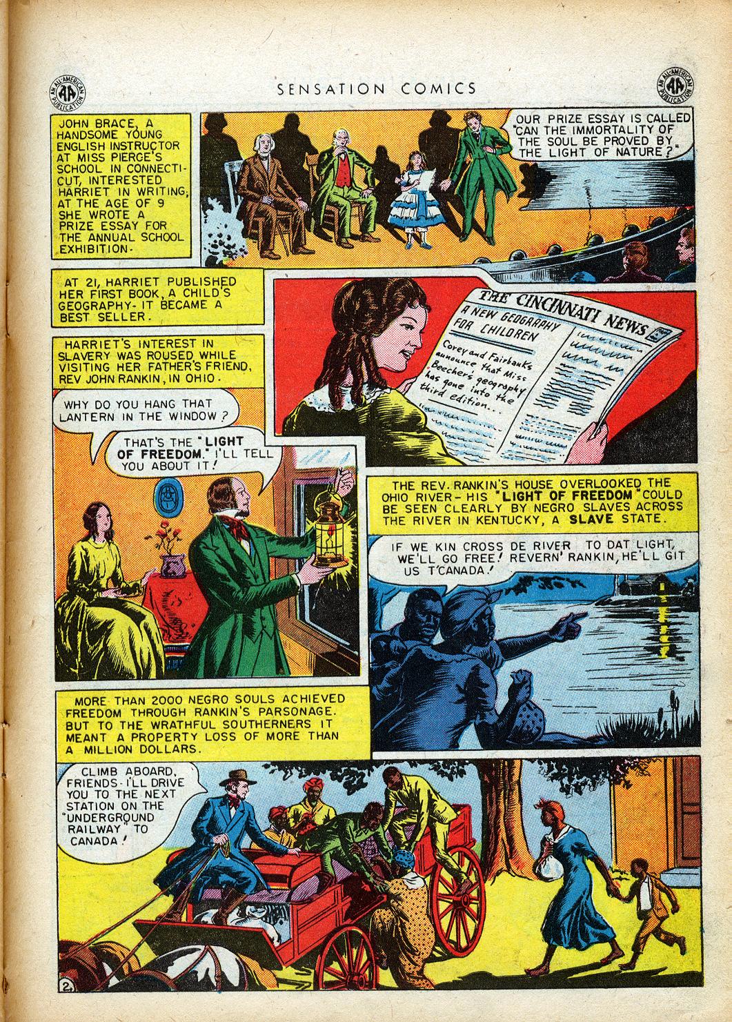 Read online Sensation (Mystery) Comics comic -  Issue #40 - 39
