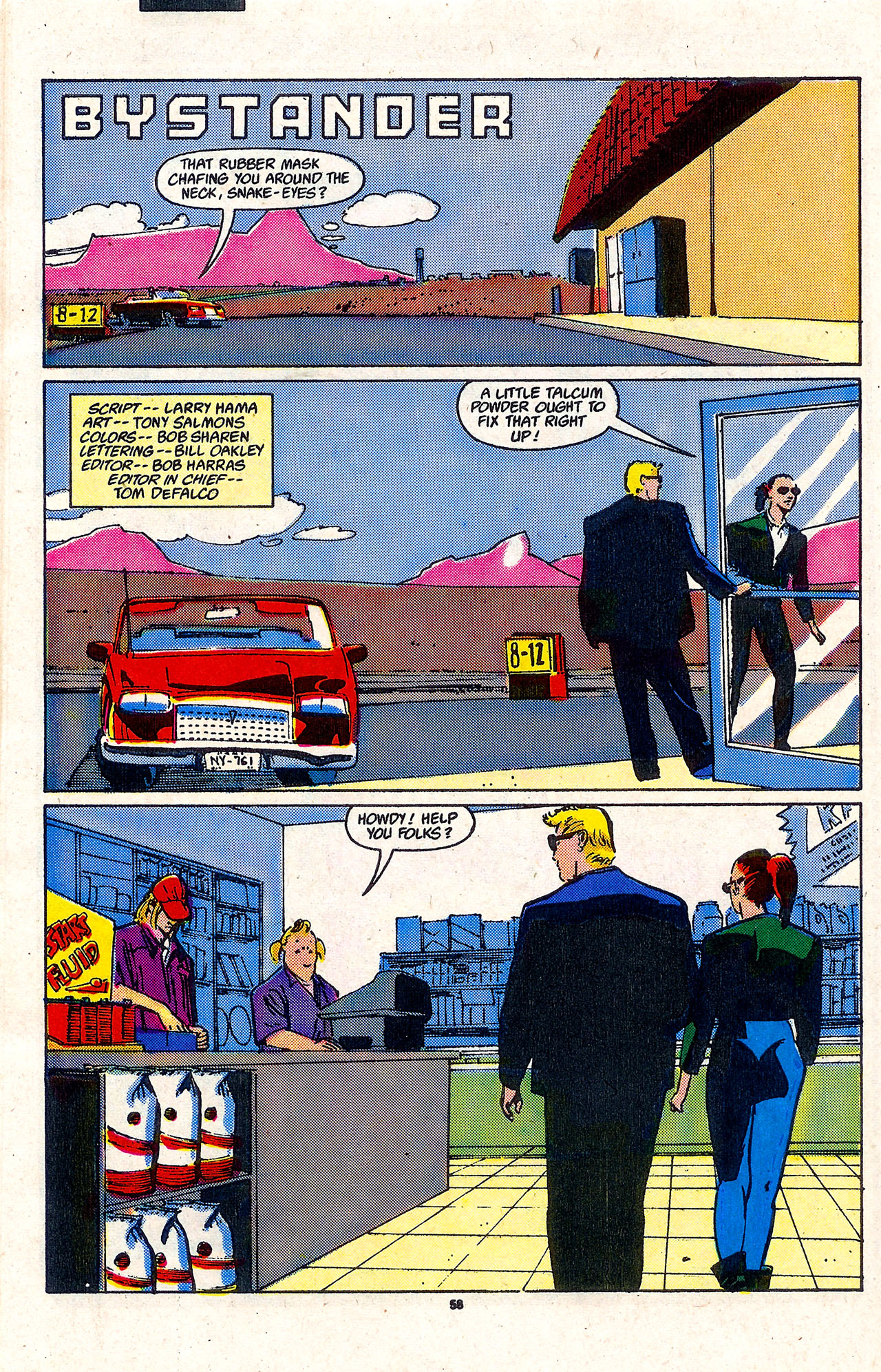 Read online G.I. Joe Yearbook comic -  Issue #4 - 60