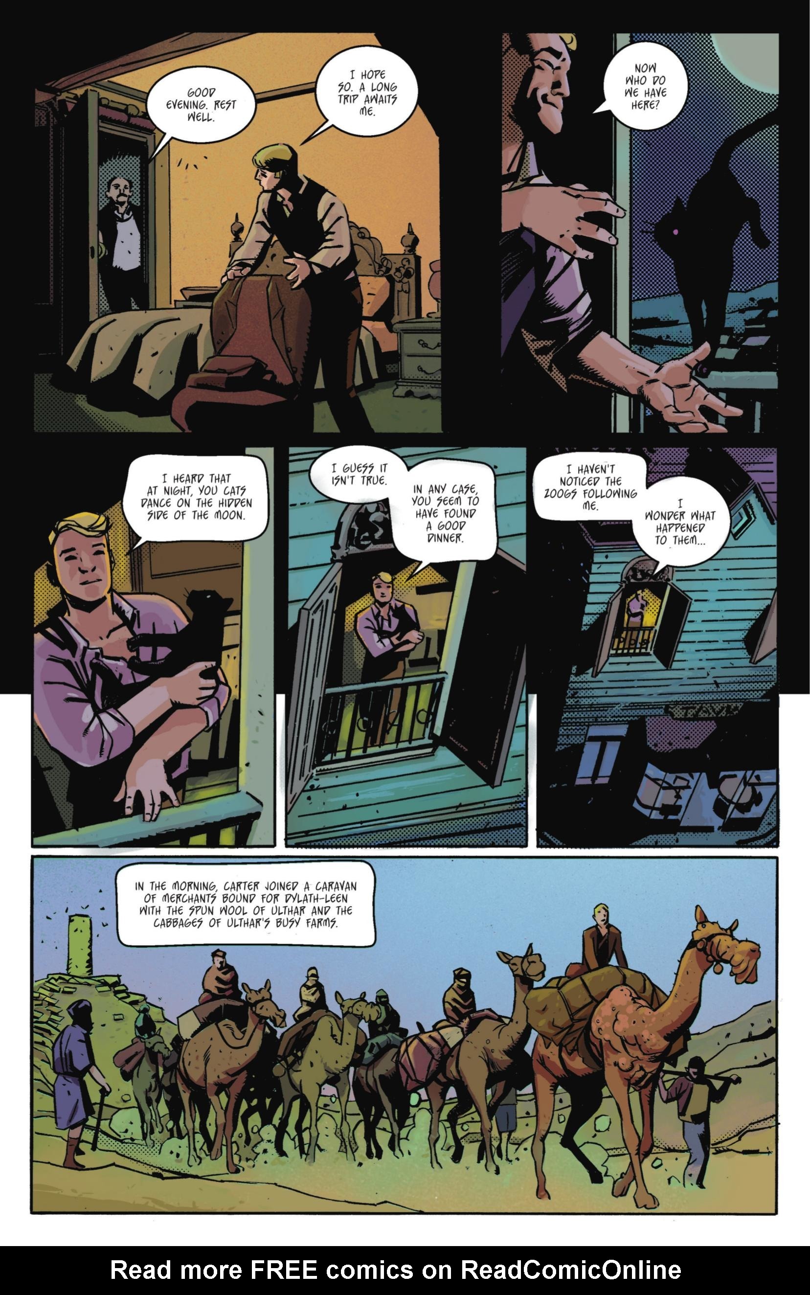 Read online Lovecraft Unknown Kadath comic -  Issue #1 - 14