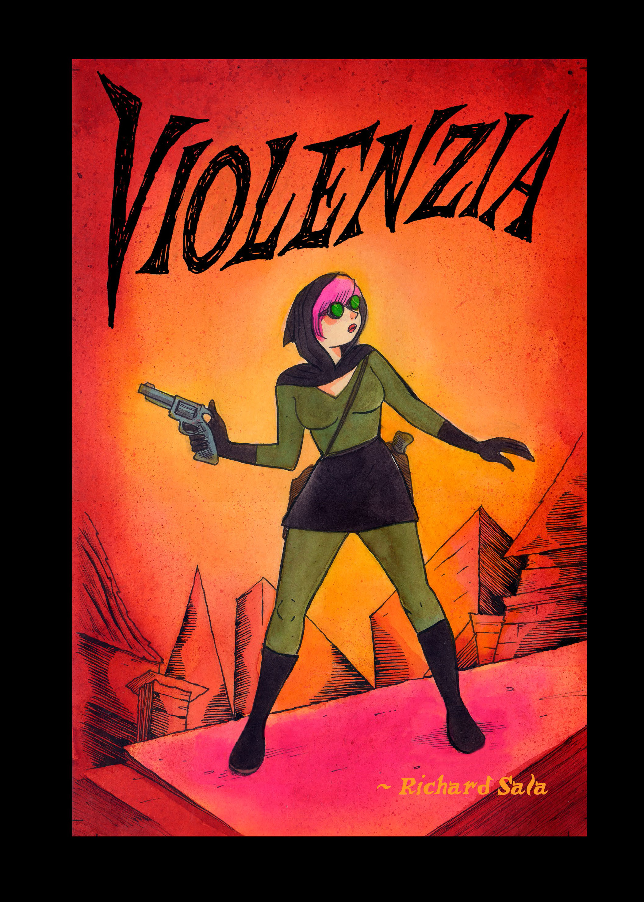 Read online Violenzia and Other Deadly Amusements comic -  Issue # TPB - 6