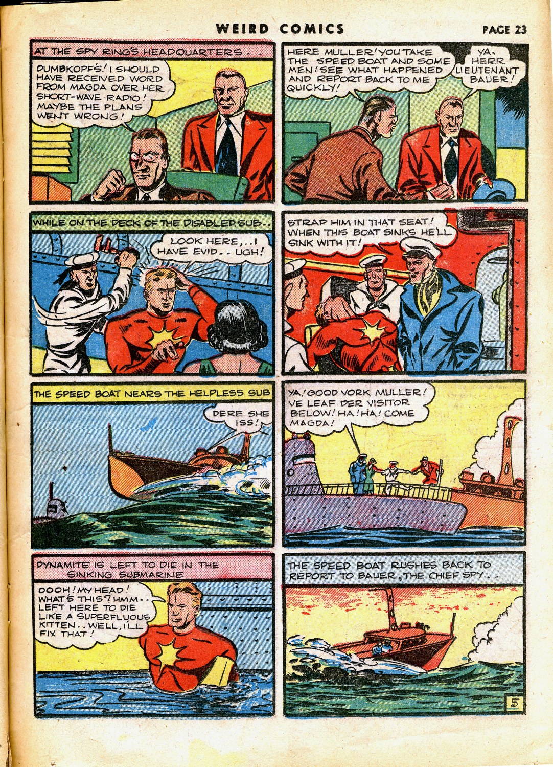 Read online Weird Comics comic -  Issue #7 - 25