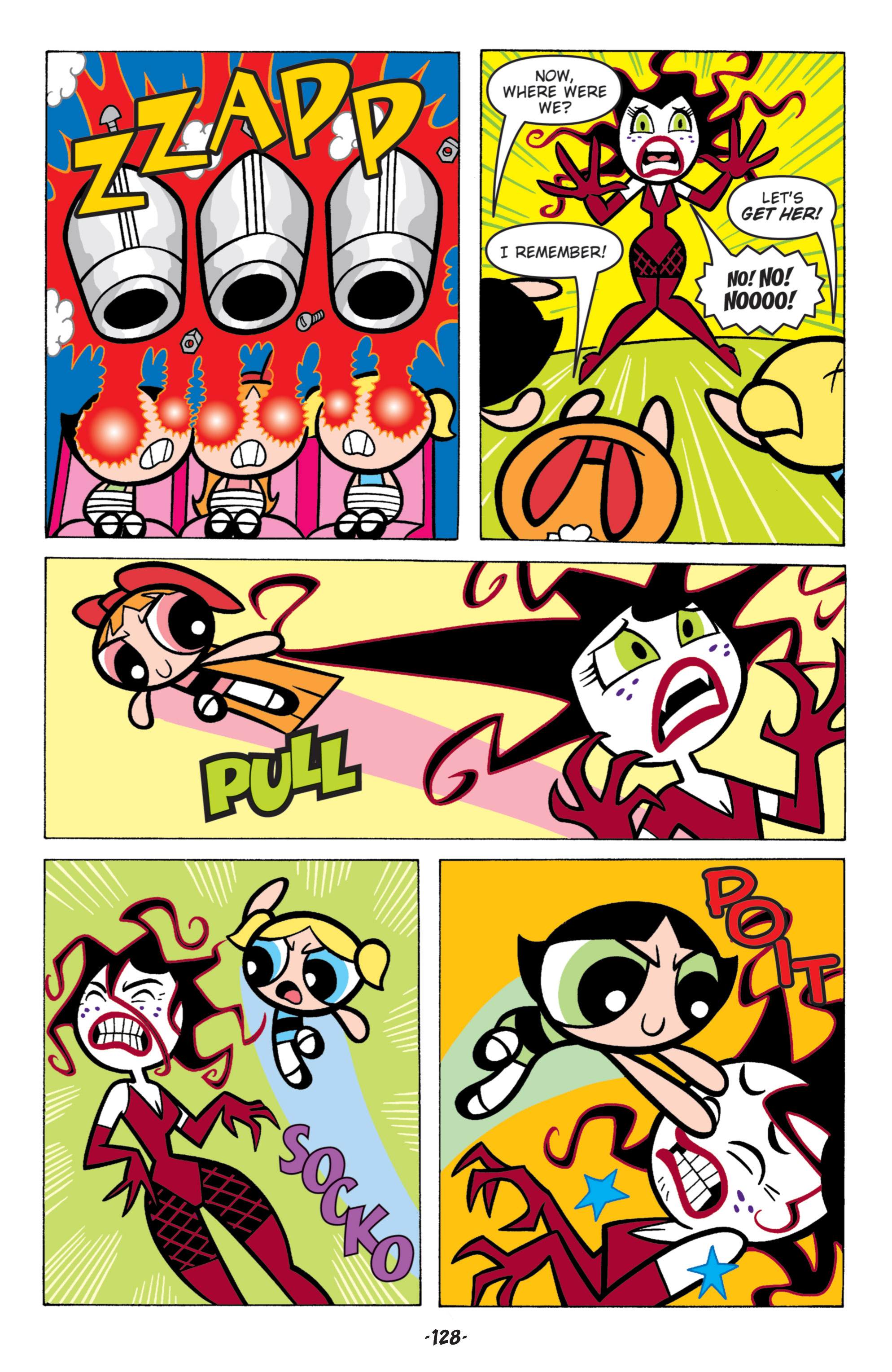 Read online Powerpuff Girls Classics comic -  Issue # TPB 3 - 129