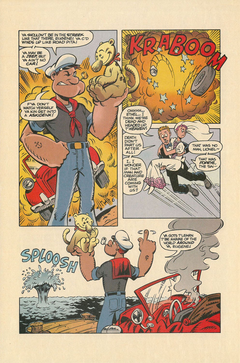 Read online The Wedding of Popeye & Olive comic -  Issue # Full - 8