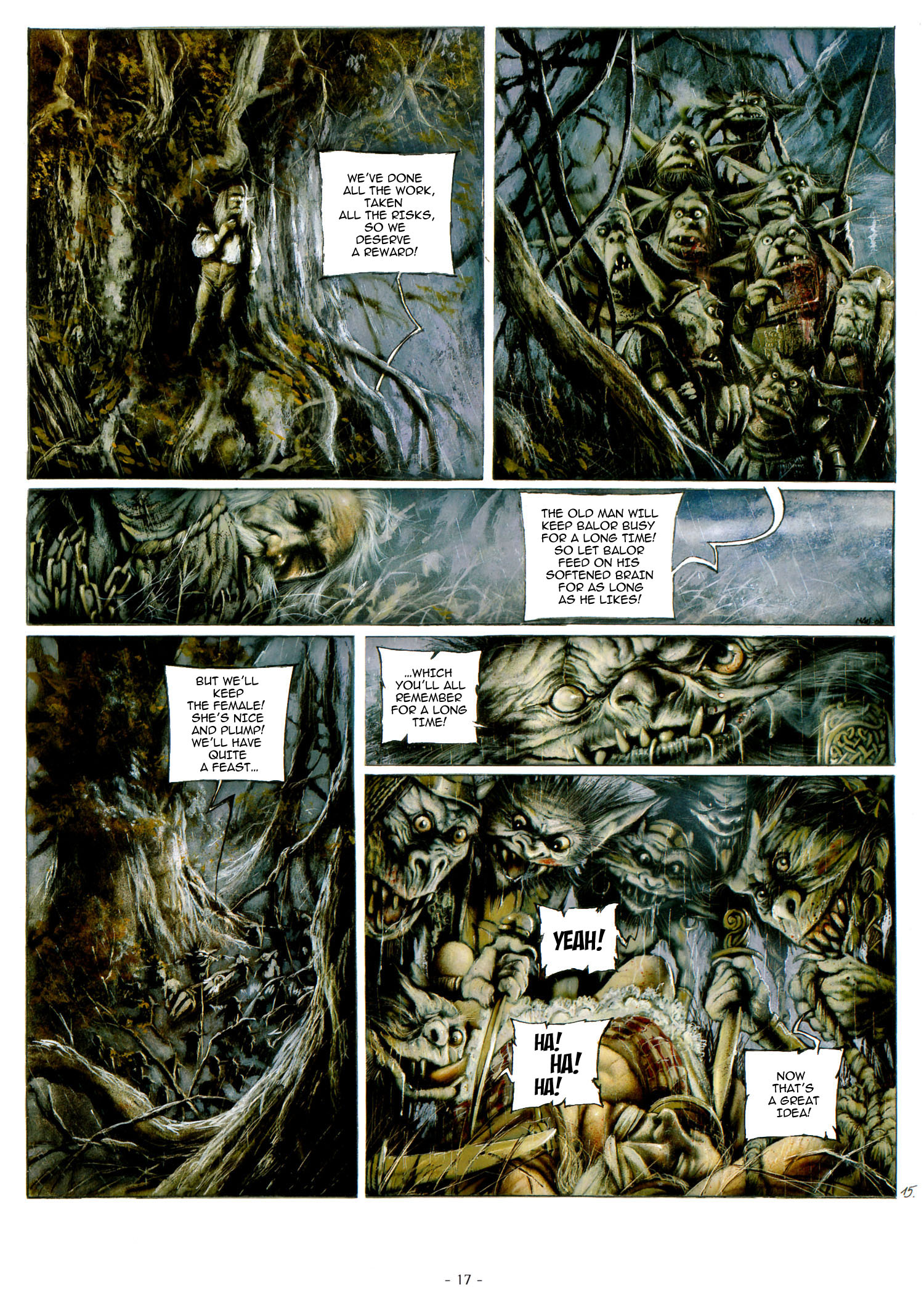 Read online Korrigans comic -  Issue #1 - 17