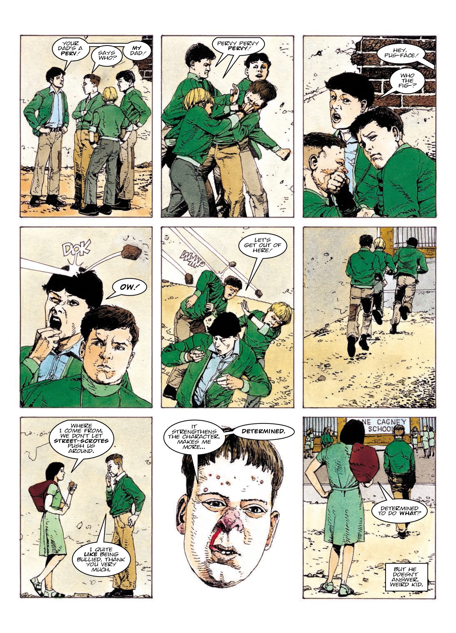 Read online Judge Anderson: The Psi Files comic -  Issue # TPB 4 - 93