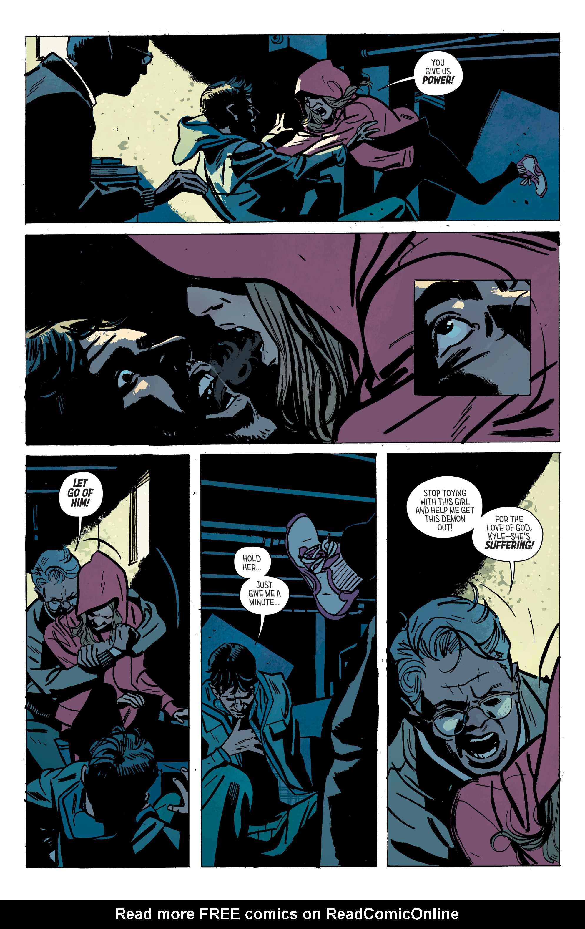 Read online Outcast by Kirkman & Azaceta comic -  Issue #9 - 16