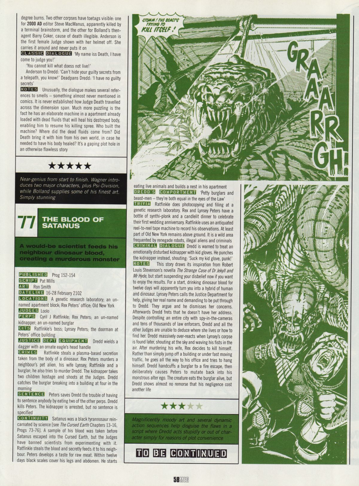 Read online Judge Dredd Megazine (Vol. 5) comic -  Issue #226 - 58