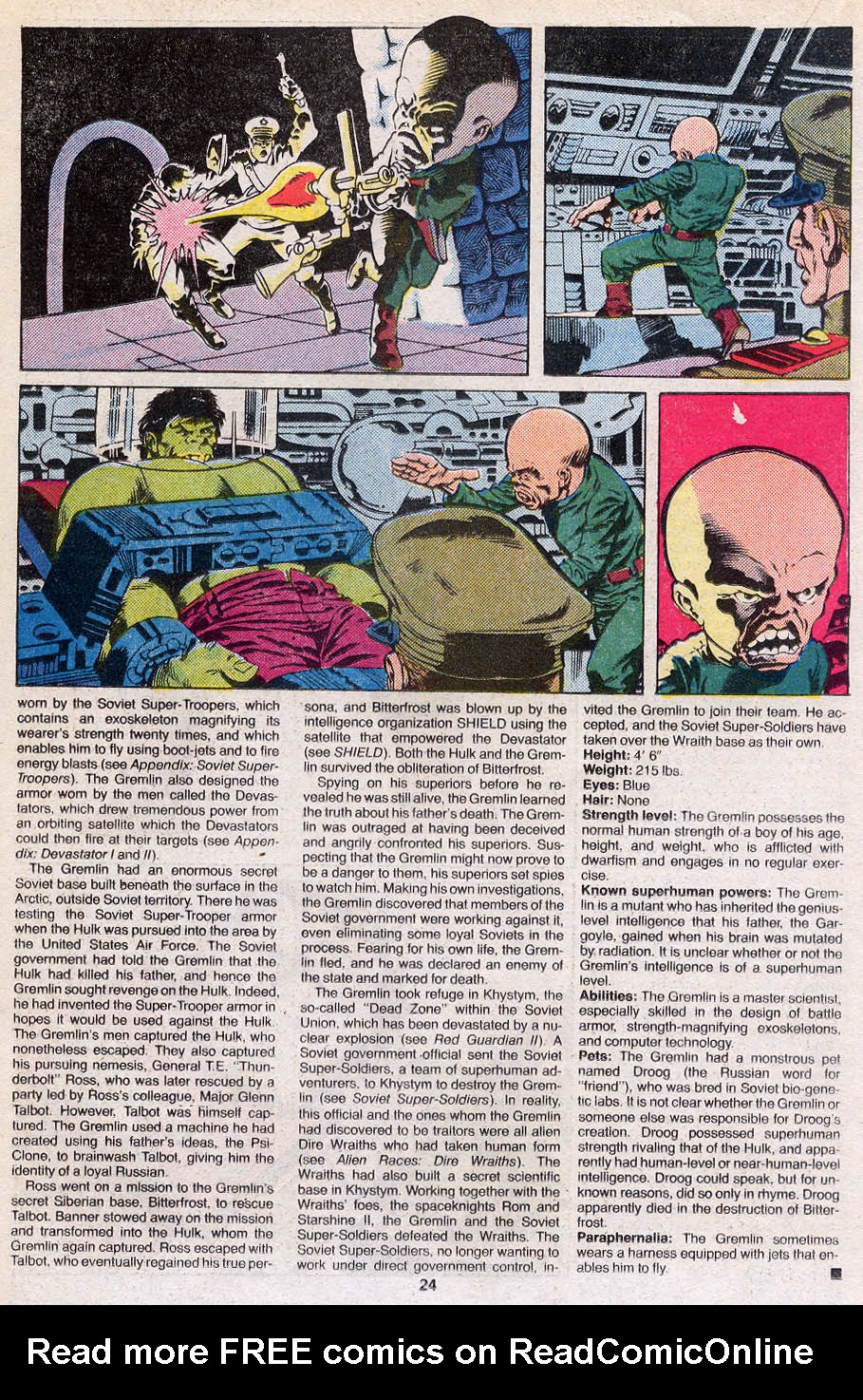 Read online The Official Handbook of the Marvel Universe Deluxe Edition comic -  Issue #5 - 26