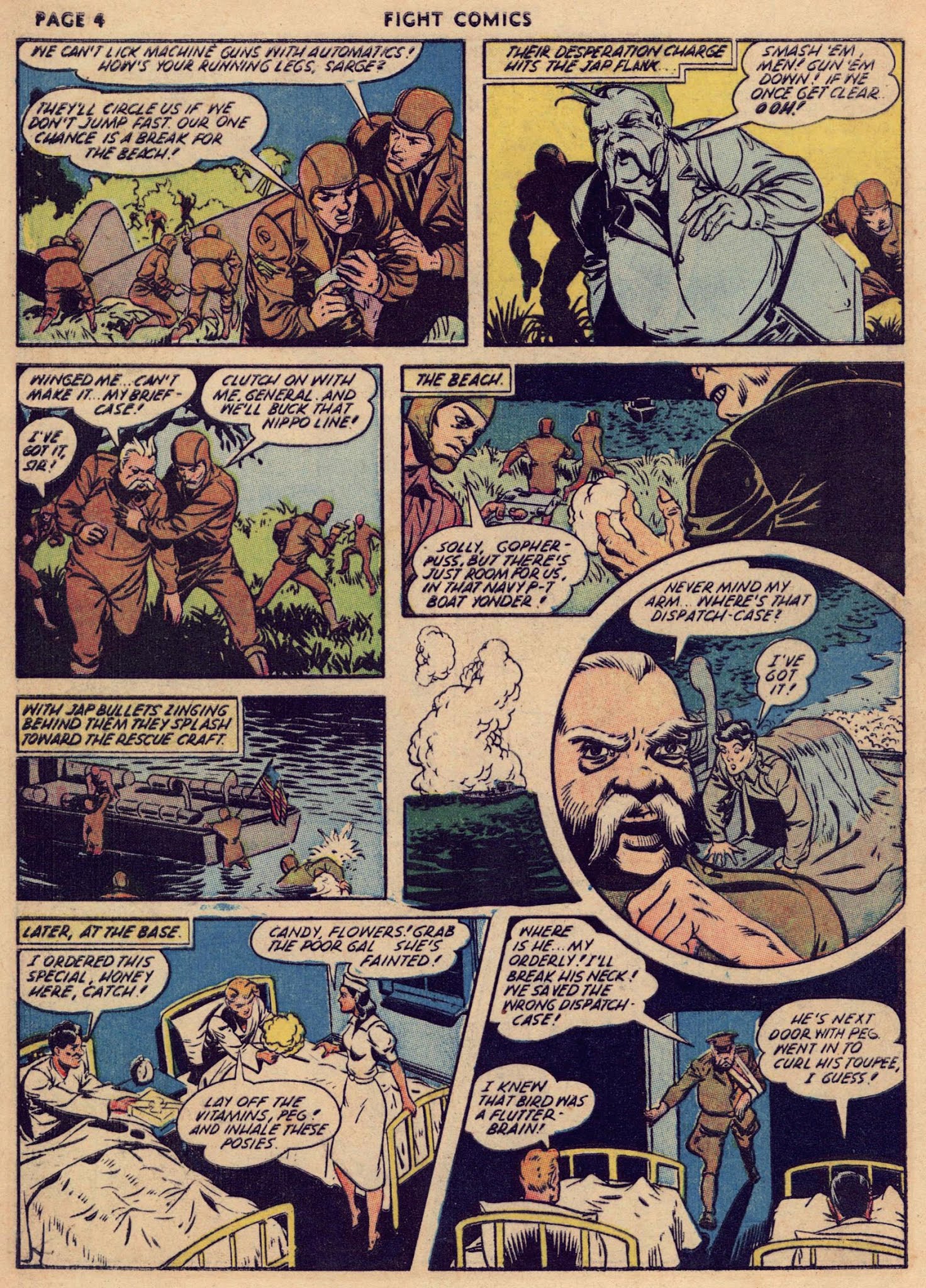 Read online Fight Comics comic -  Issue #24 - 6