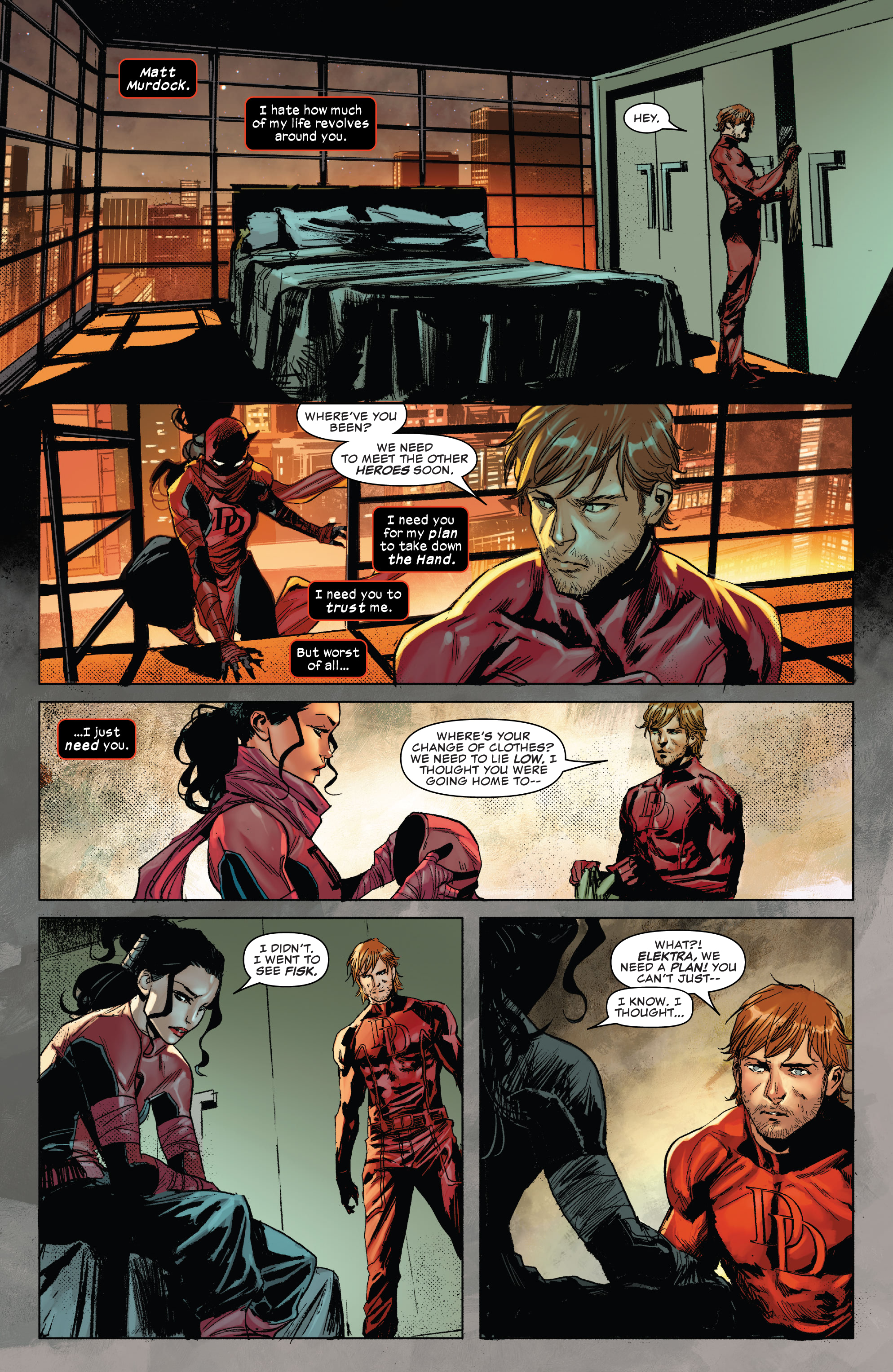 Read online Daredevil: Woman Without Fear comic -  Issue #1 - 5